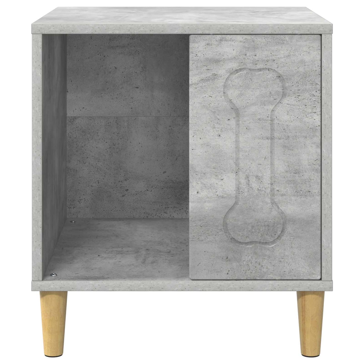 Hundehütte Beton 44 x 42 x 49 cm Holzwerkstoff