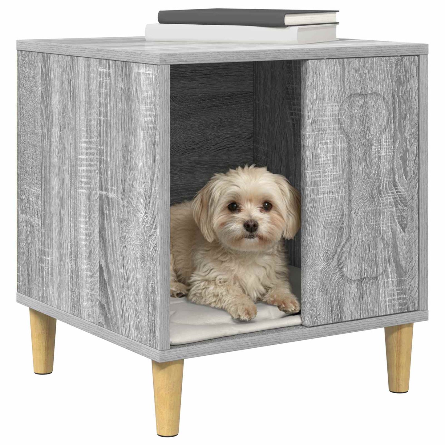 Hundehütte Graues Sonoma 44 x 42 x 49 cm Holzwerkstoff