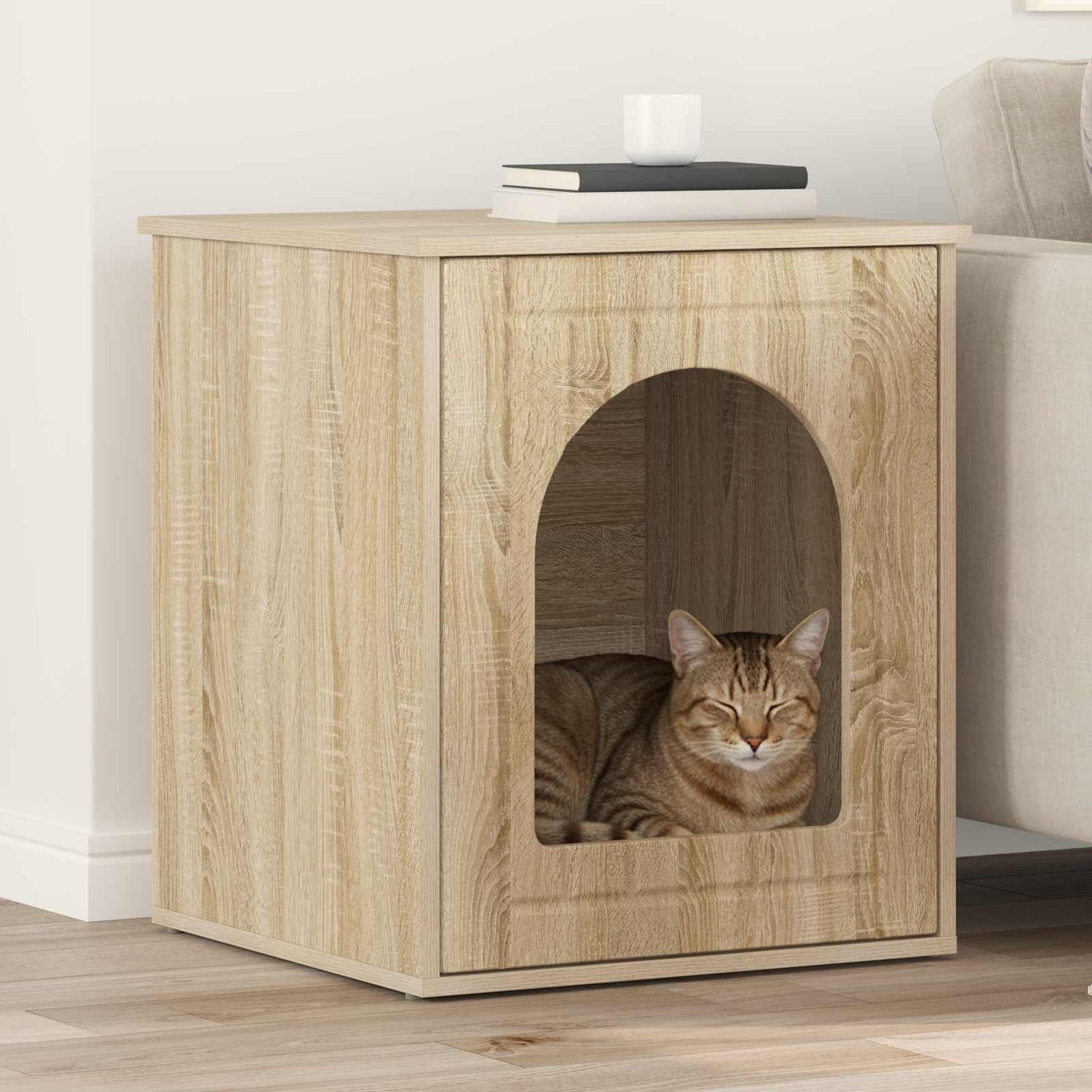Katzenhaus Sonoma 53 x 52 x 62 cm Holzwerkstoff