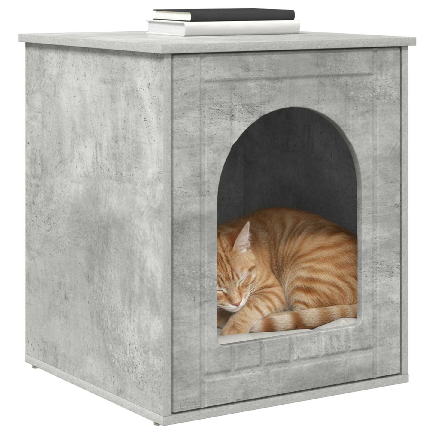 Katzenhaus Beton 53 x 52 x 62 cm Holzwerkstoff