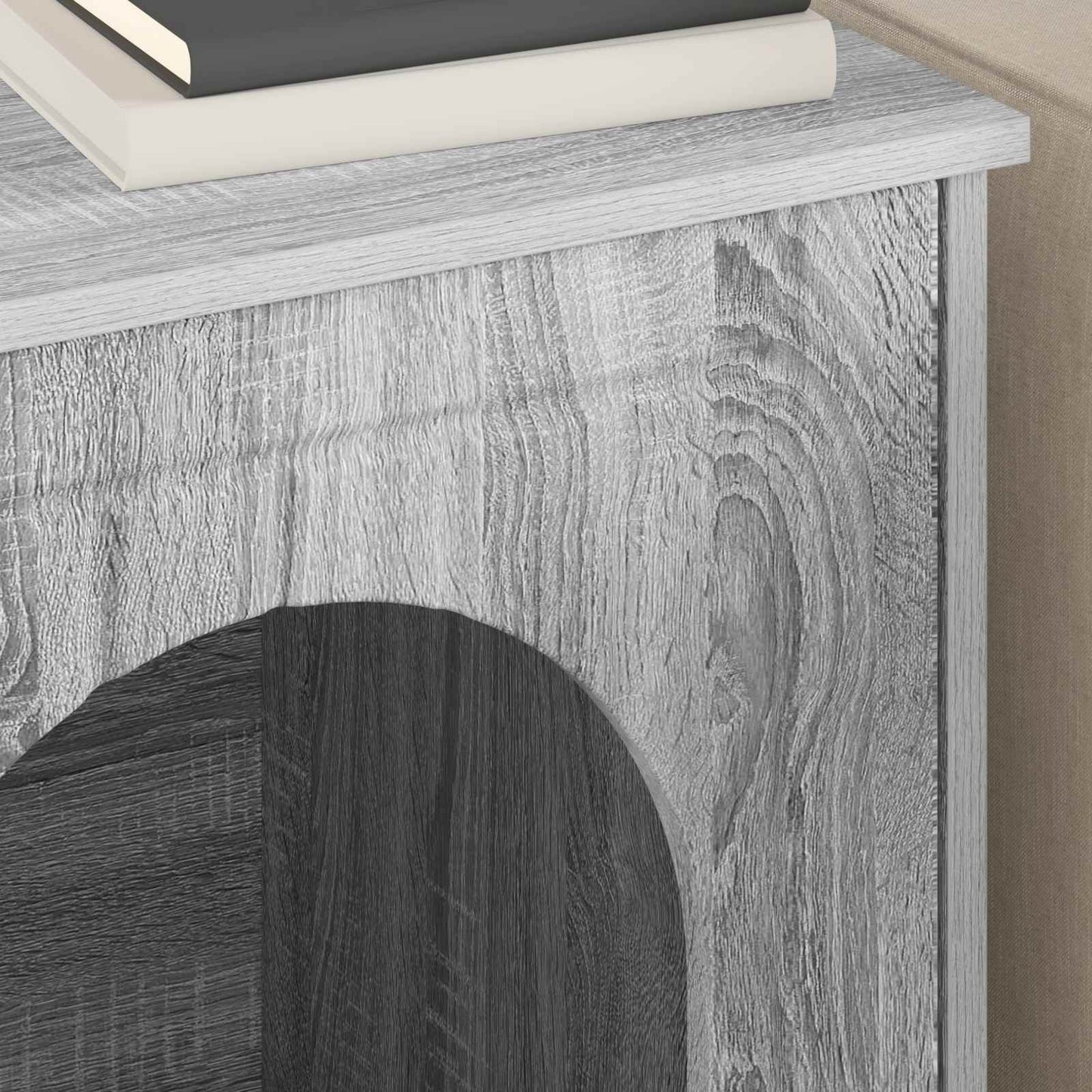 Katzenhaus Graues Sonoma 53 x 52 x 62 cm Holzwerkstoff