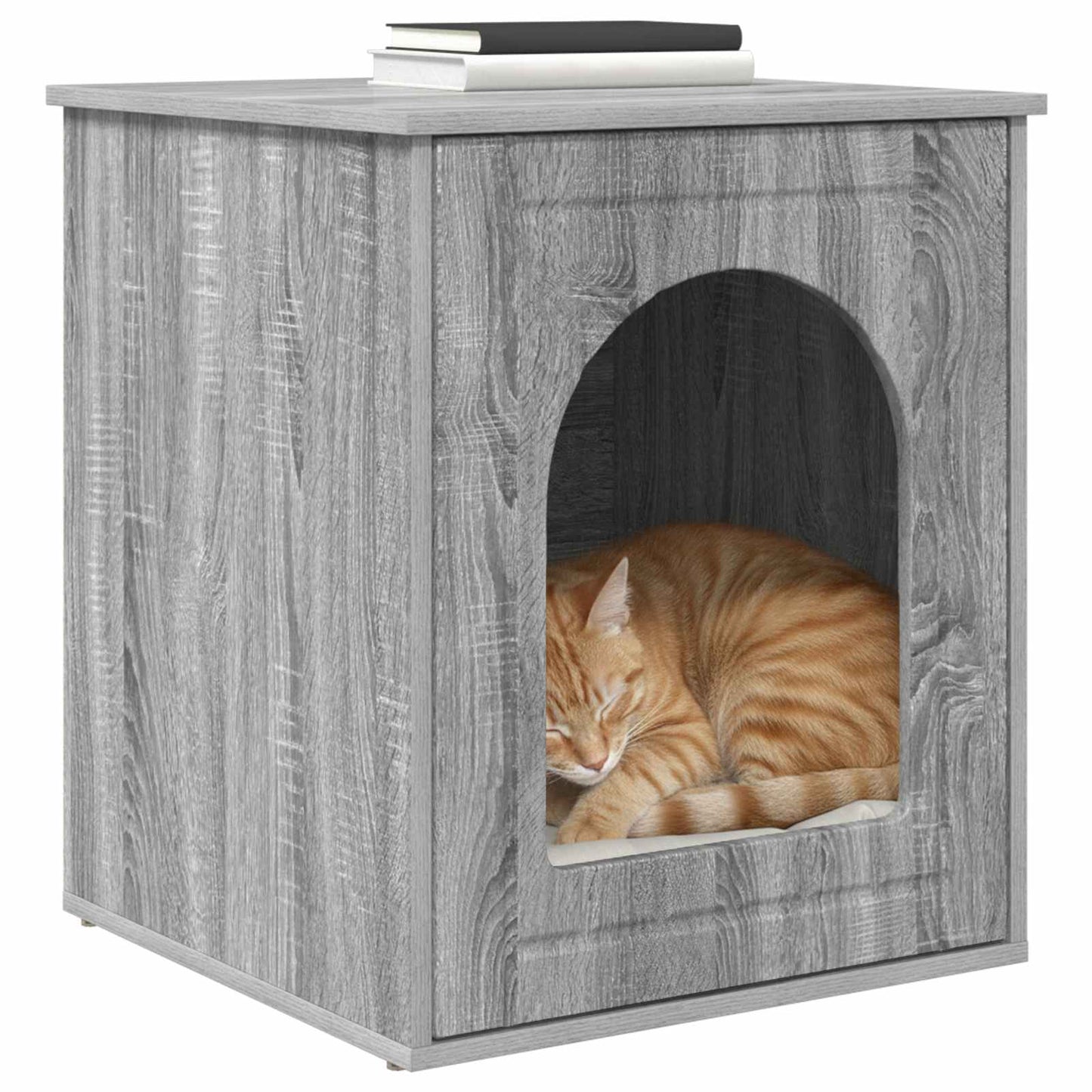 Katzenhaus Graues Sonoma 53 x 52 x 62 cm Holzwerkstoff