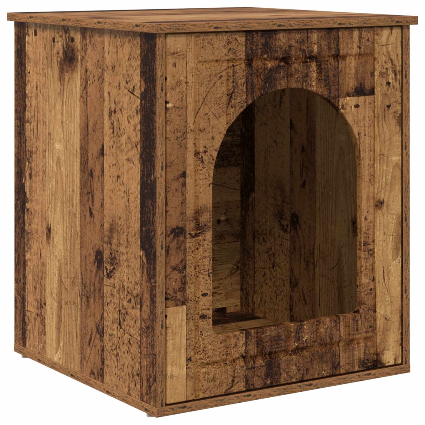 Katzenhaus Altholz 53 x 52 x 62 cm Holzwerkstoff