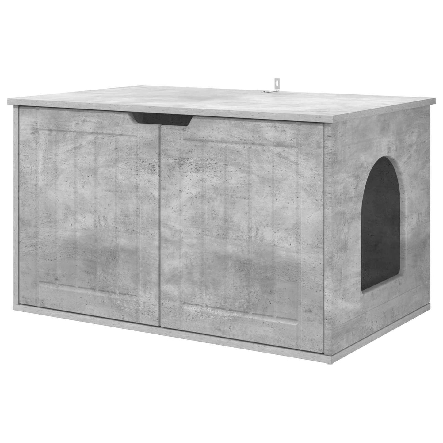 Katzenhaus Beton 85 x 55 x 50,5 cm Holzwerkstoff