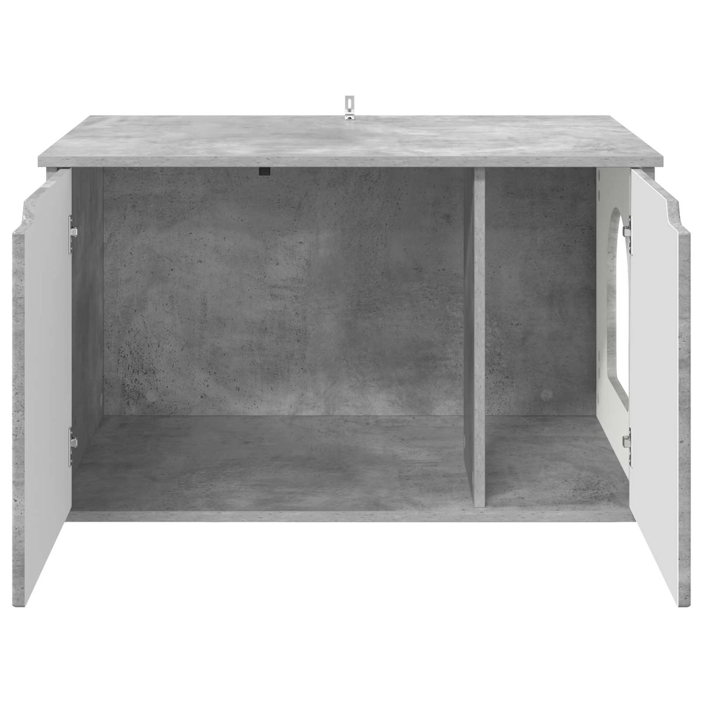 Katzenhaus Beton 85 x 55 x 50,5 cm Holzwerkstoff