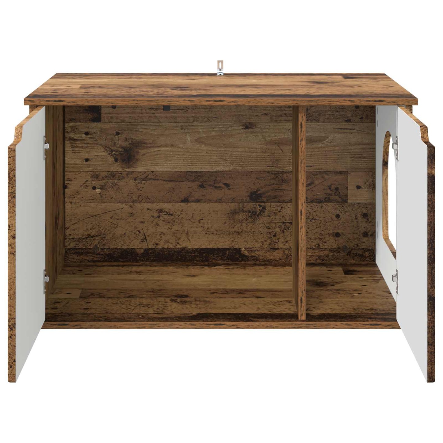 Katzenhaus Altholz 85 x 55 x 50,5 cm Holzwerkstoff