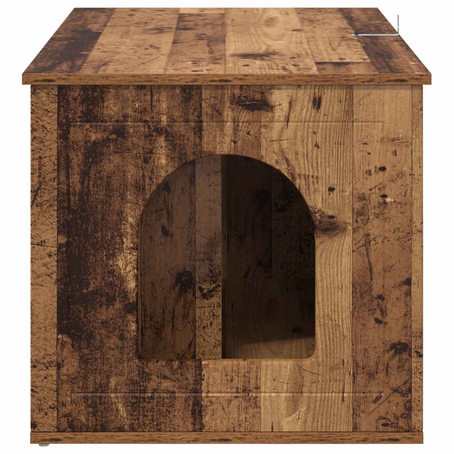 Katzenhaus Altholz 85 x 55 x 50,5 cm Holzwerkstoff