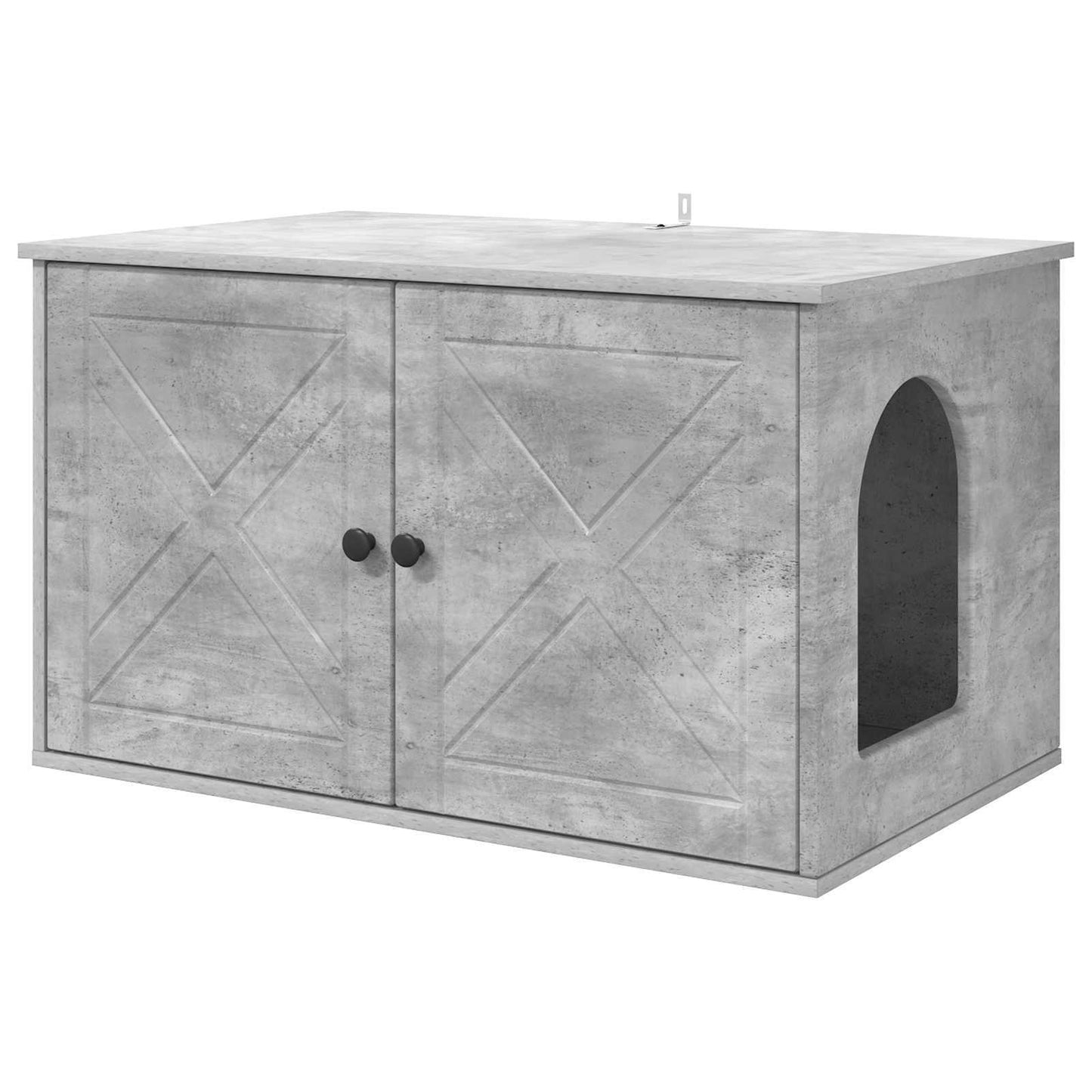 Katzenhaus Beton 85 x 55 x 50 cm Holzwerkstoff