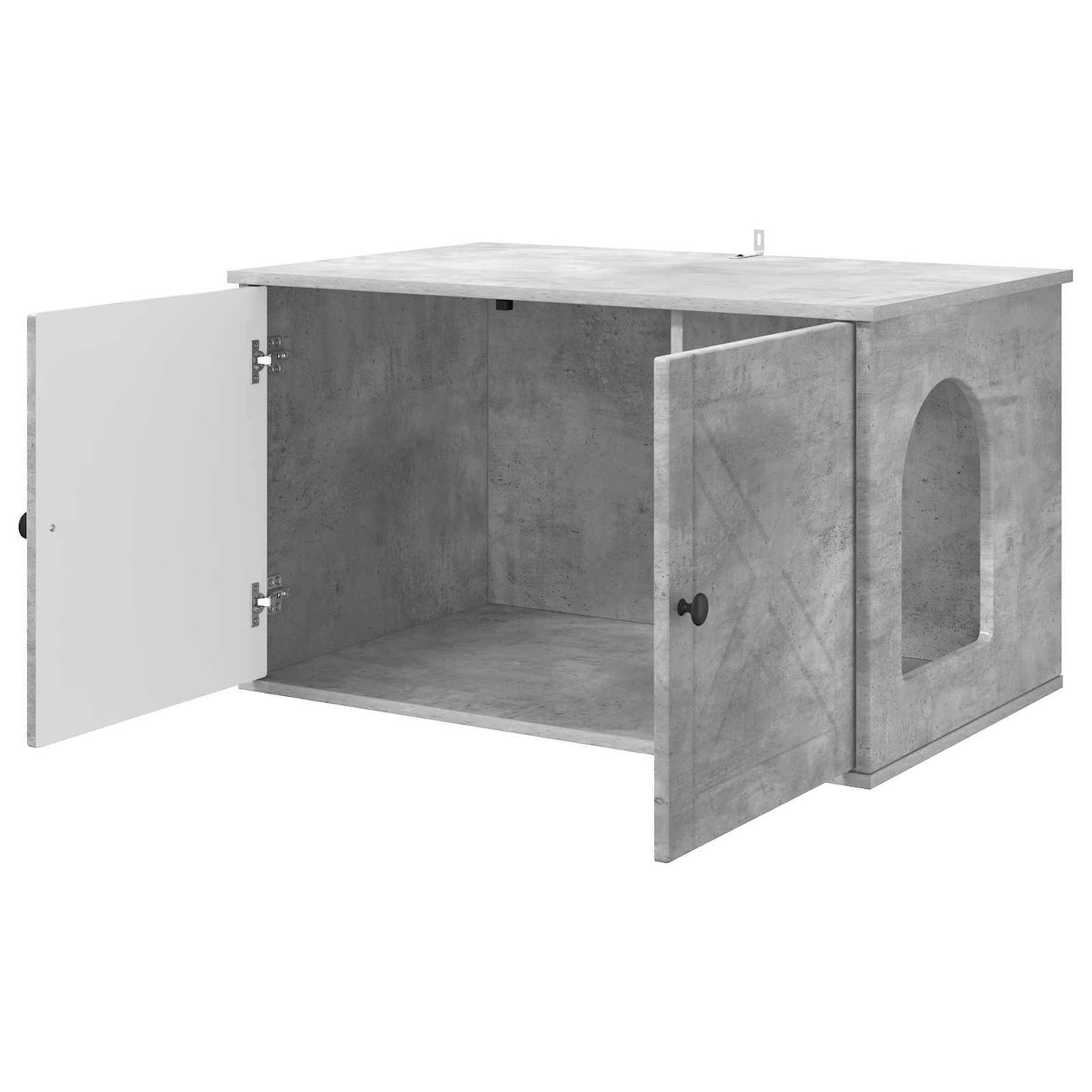 Katzenhaus Beton 85 x 55 x 50 cm Holzwerkstoff