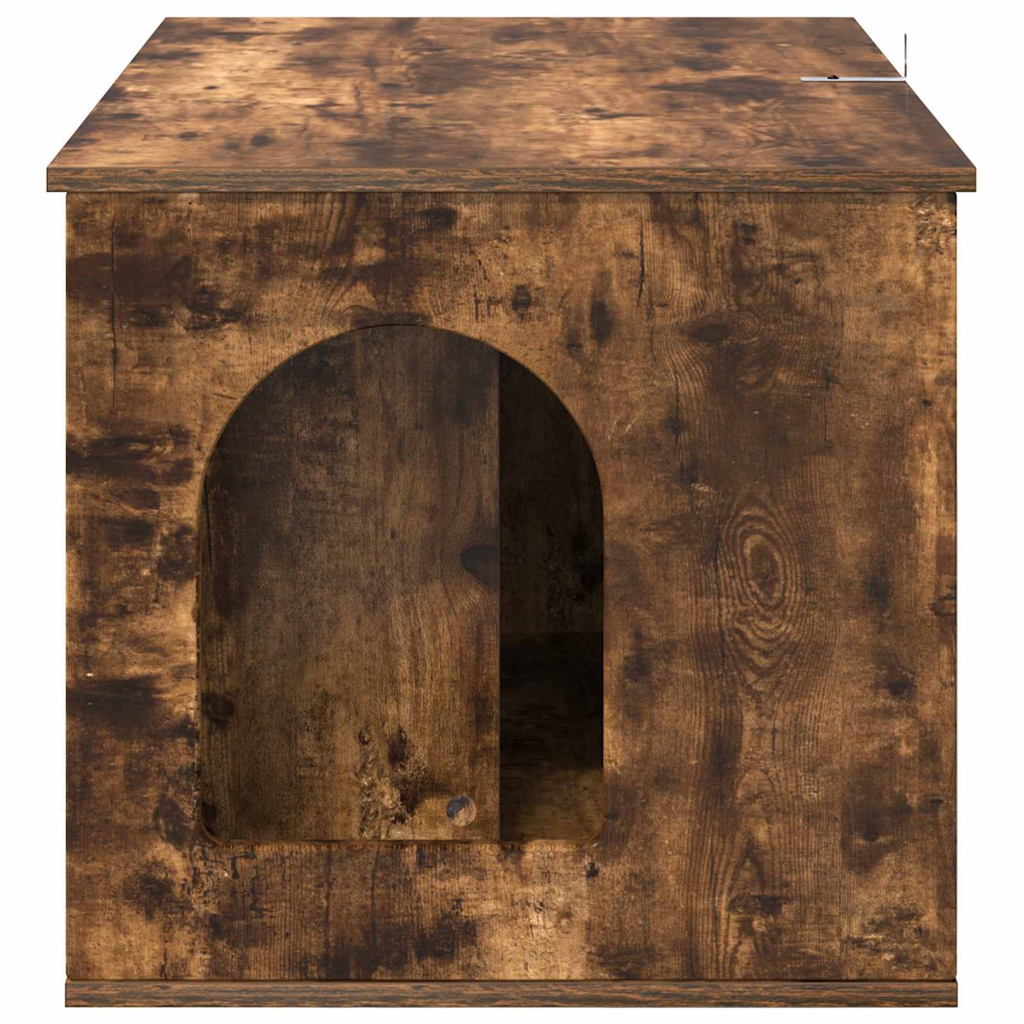 Katzenhaus Geräucherte Eiche 85 x 55 x 50 cm Holzwerkstoff