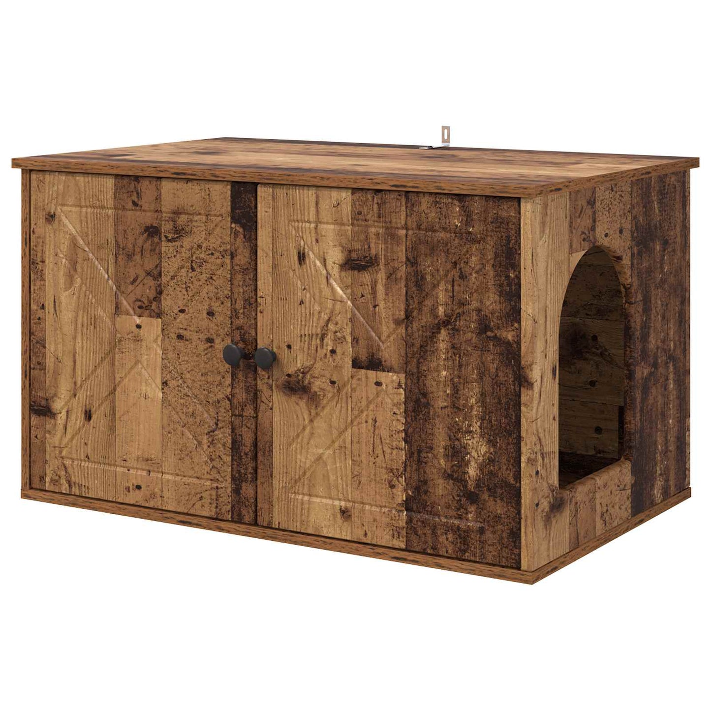 Katzenhaus Altholz 85 x 55 x 50 cm Holzwerkstoff