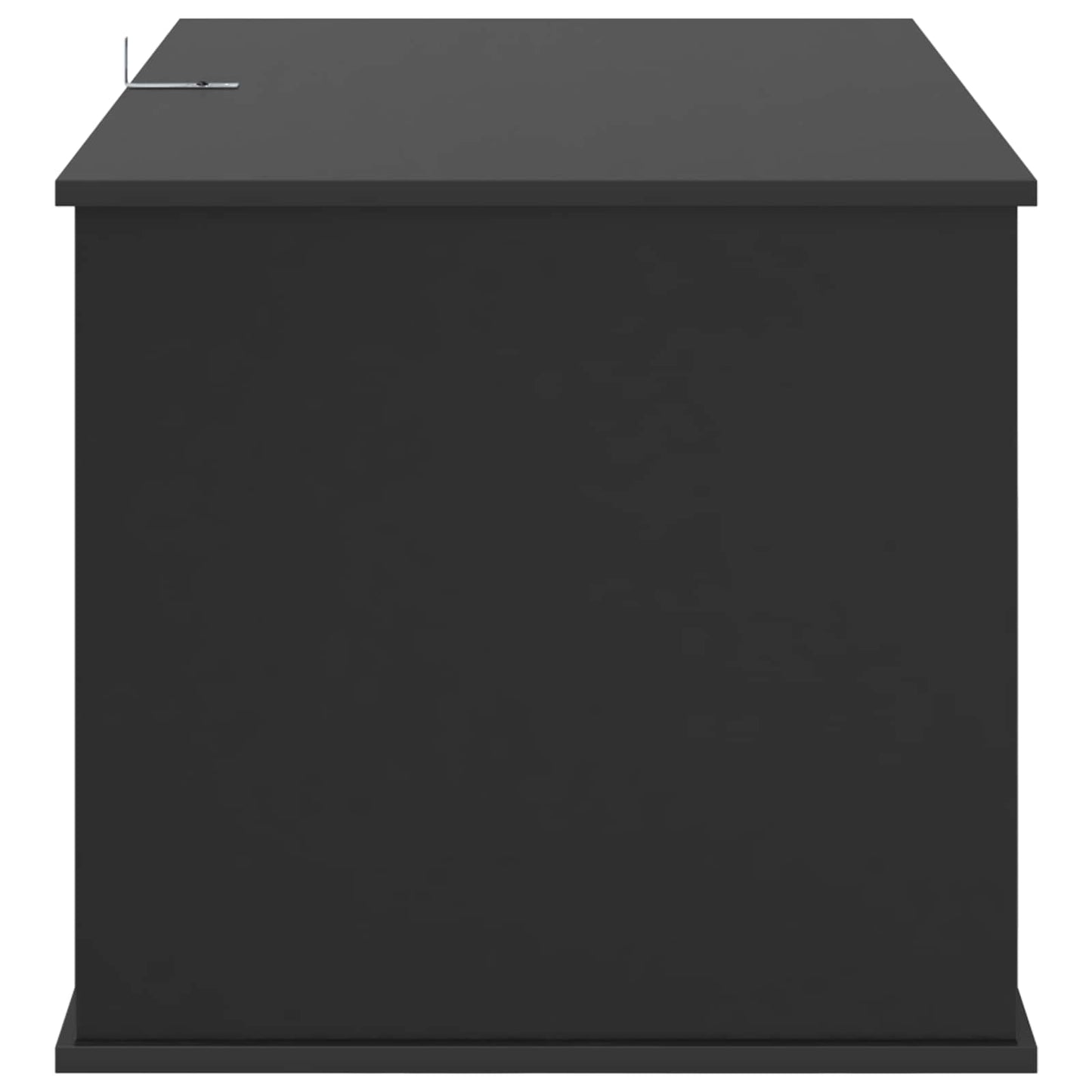 Katzenhaus Schwarz 85 x 55 x 50 cm Holzwerkstoff
