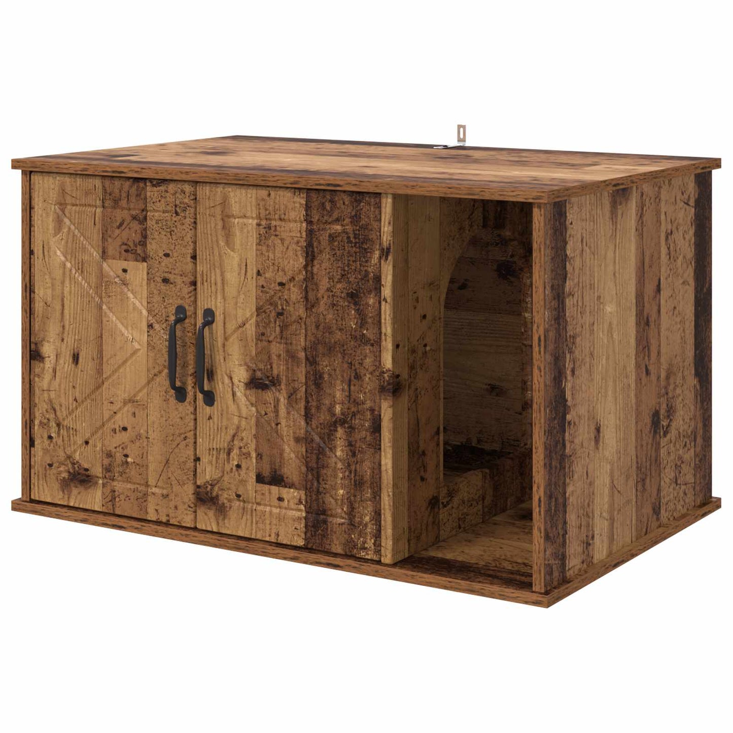 Katzenhaus Altholz 85 x 55 x 50 cm Holzwerkstoff