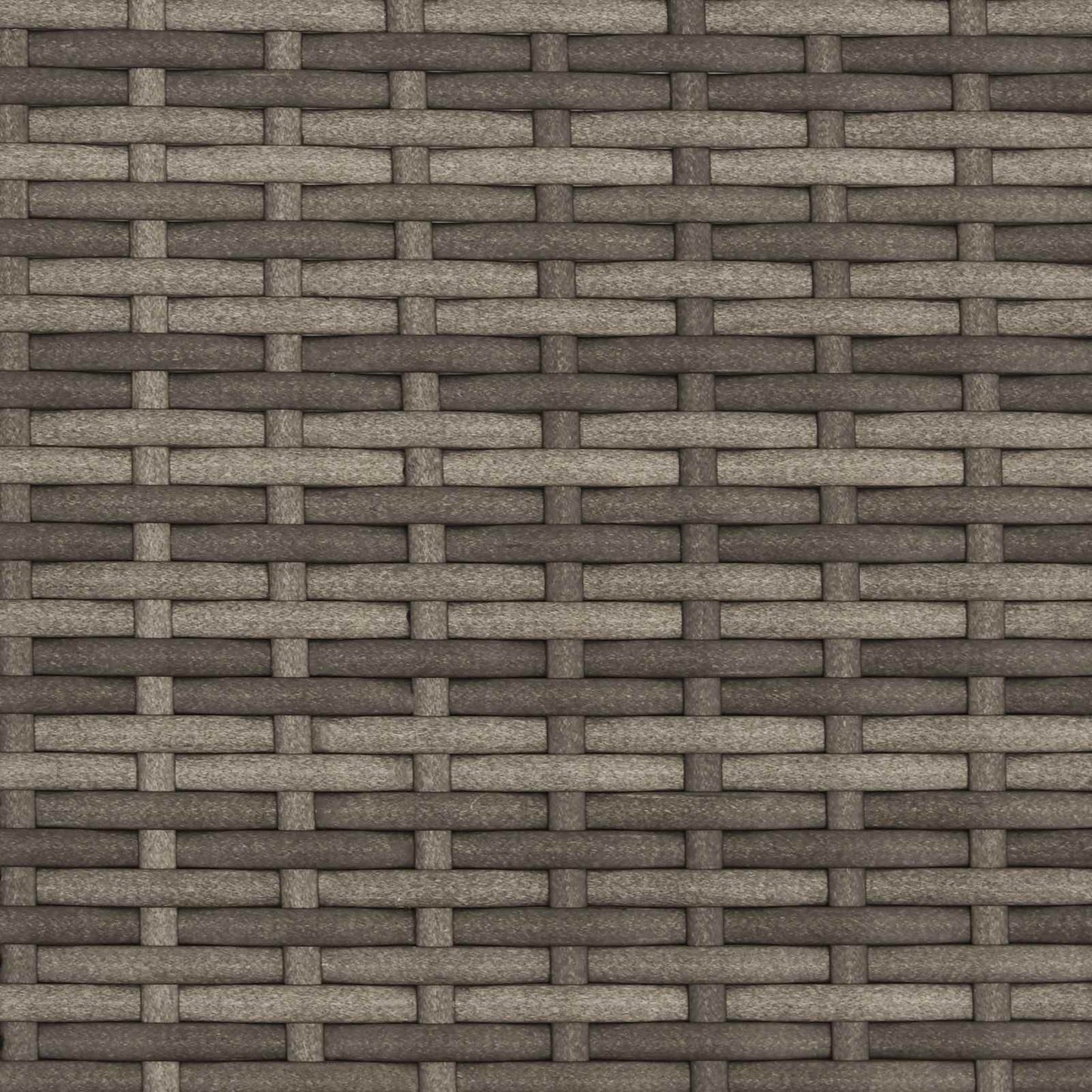 Bank mit Kissen Grau und Marineblau 115 x 65 x 72 cm Rattan