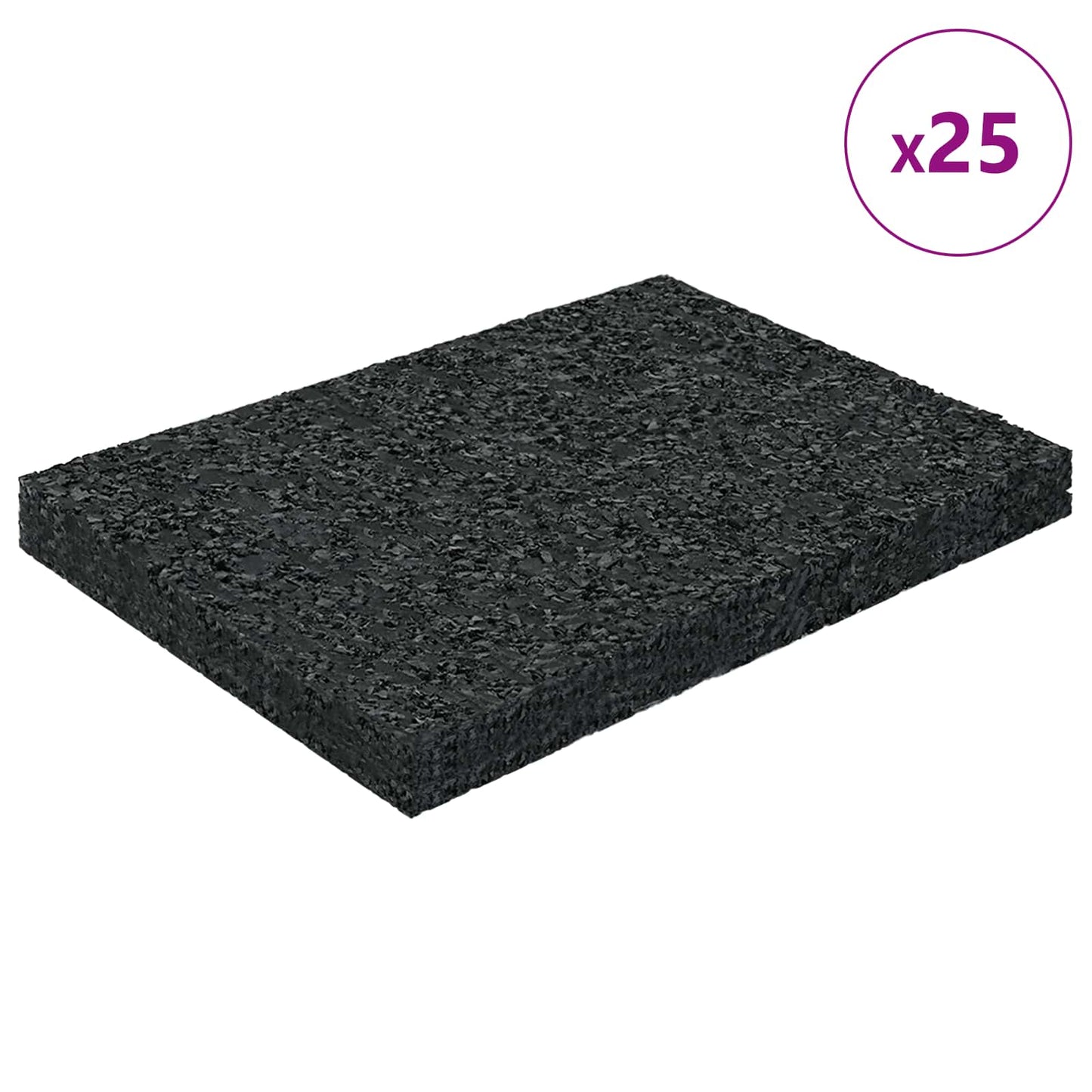 Gummipad Schwarz Gummi