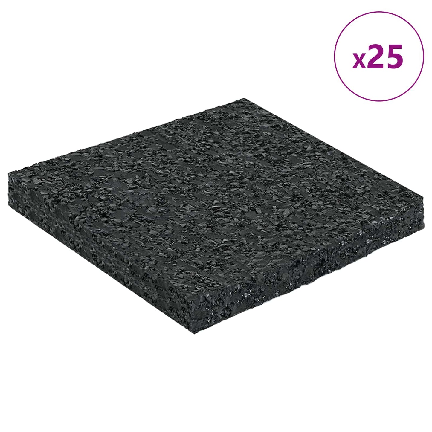 Gummipad Schwarz Gummi