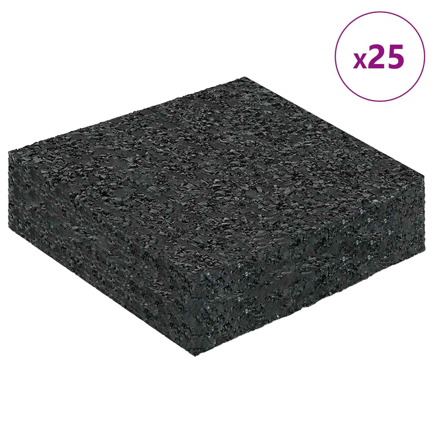 Gummipad Schwarz Gummi