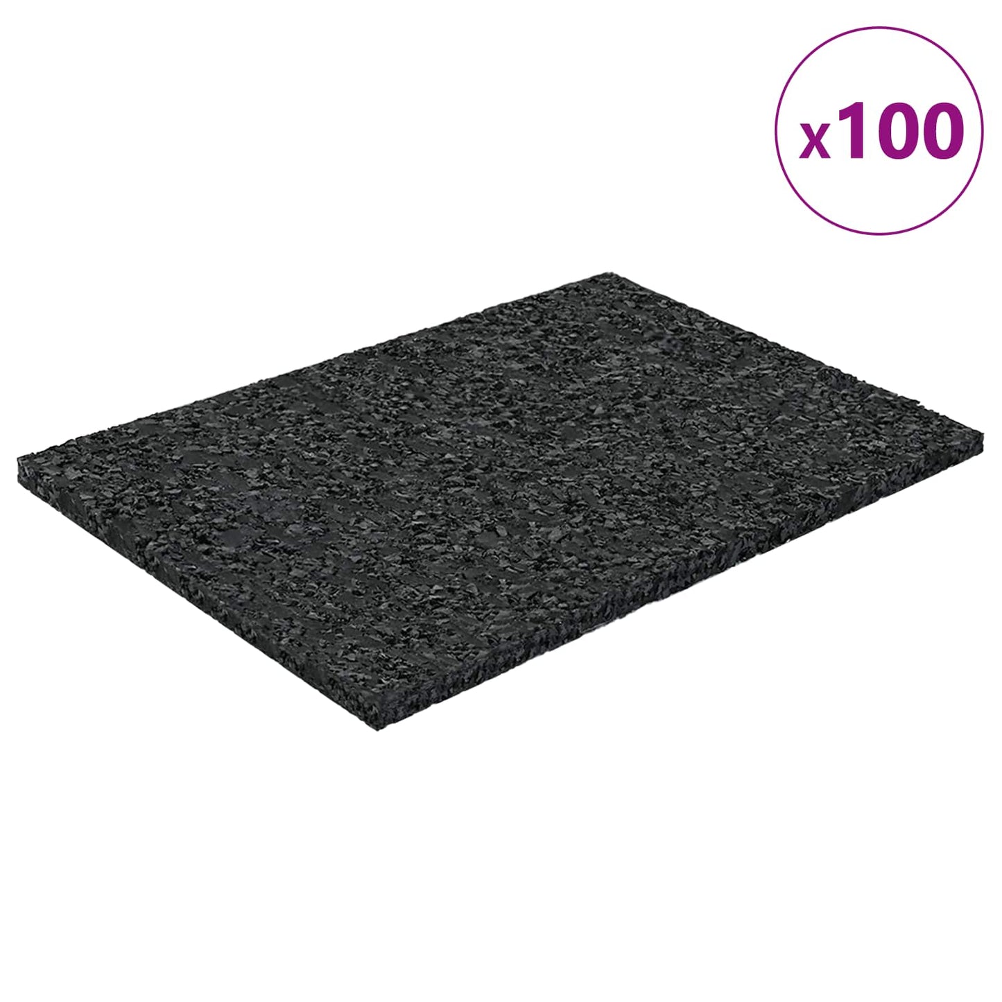 Gummipad Schwarz Gummi