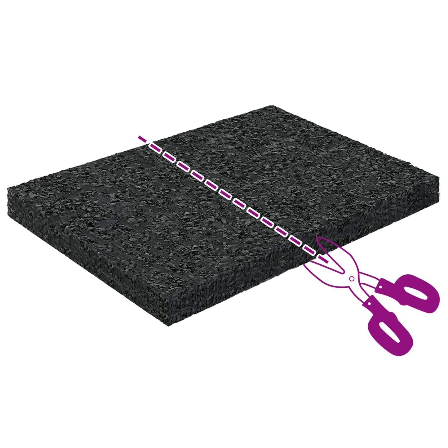 Rubber Pad Black Rubber