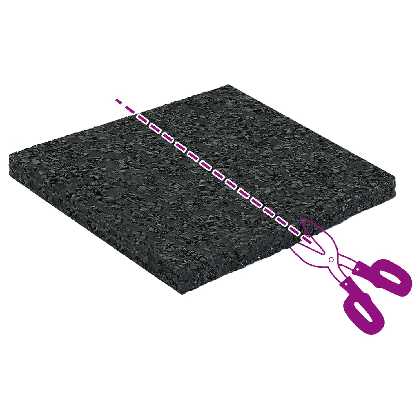 Rubber Pad Black Rubber