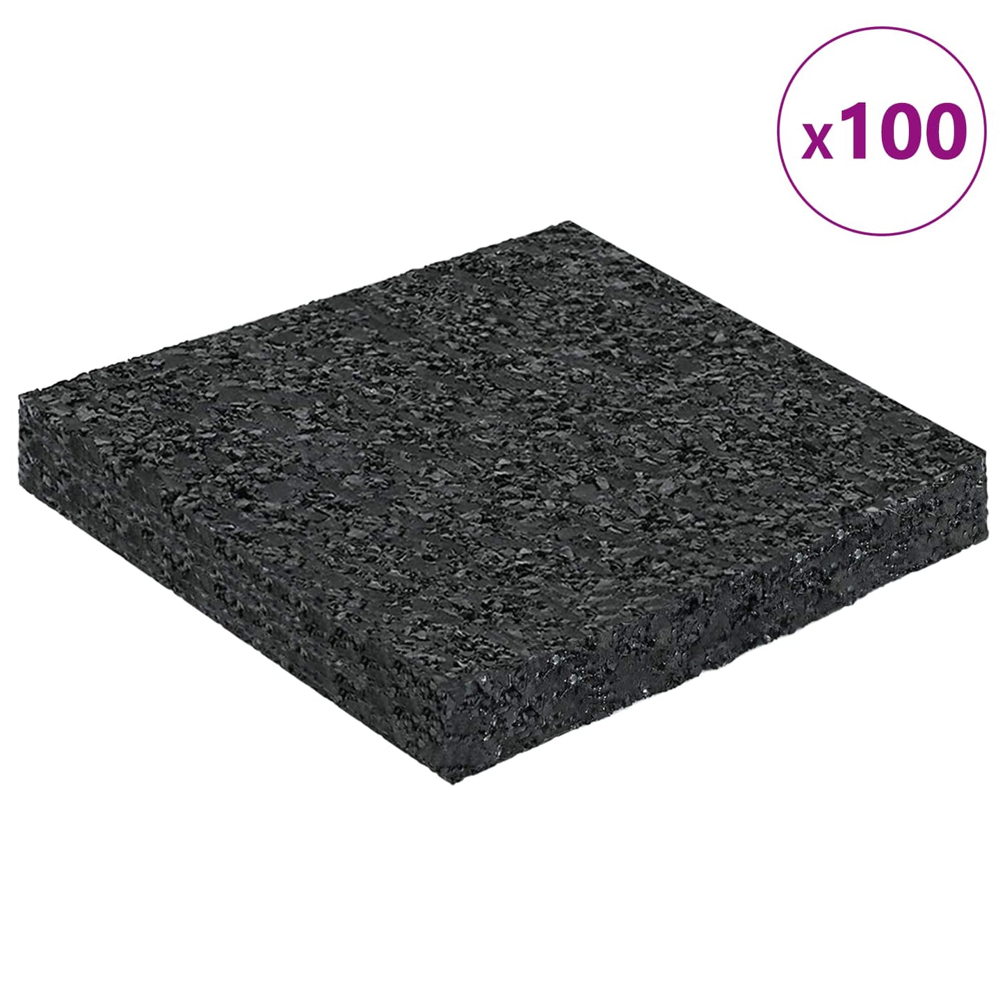 Gummipad Schwarz Gummi