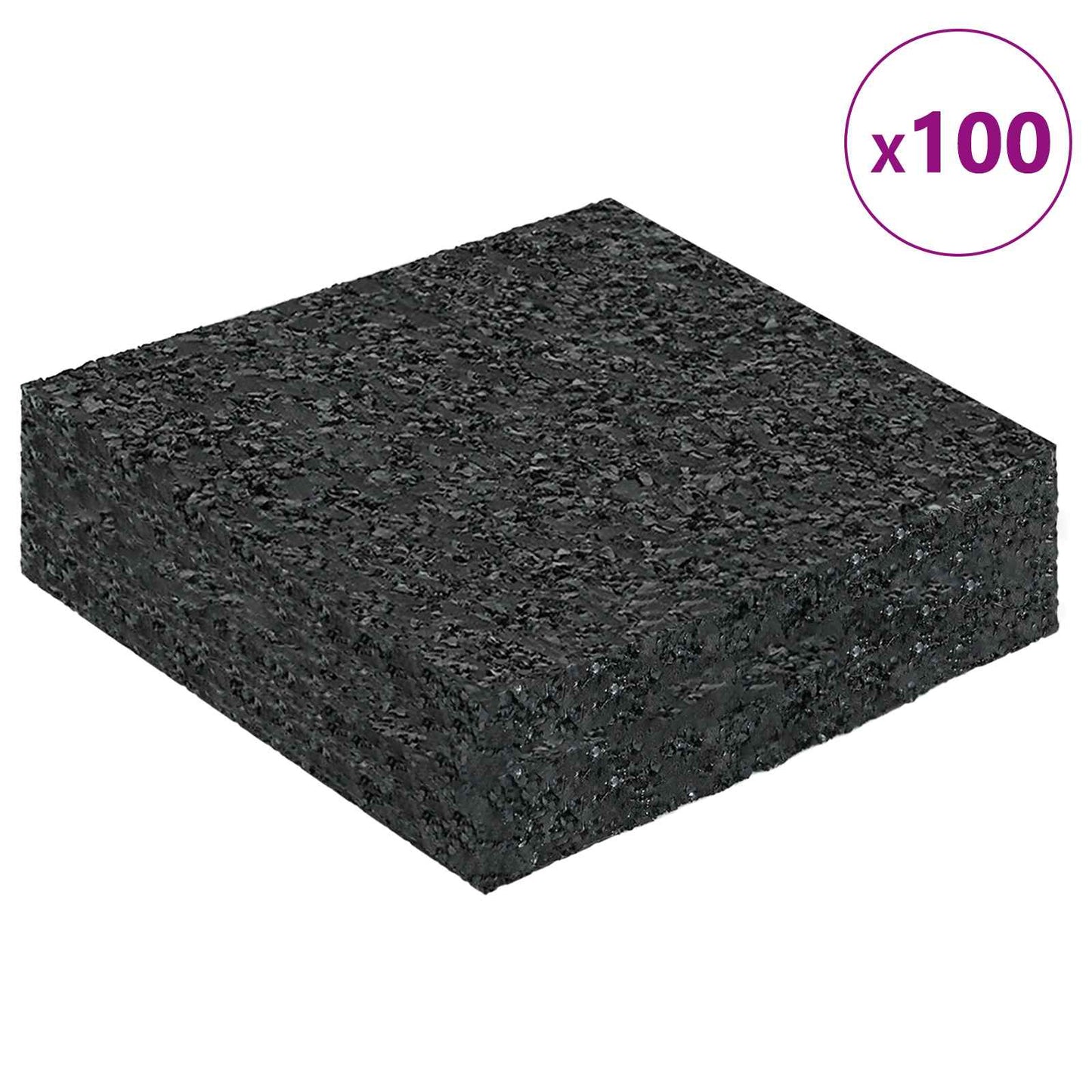 Gummipad Schwarz Gummi