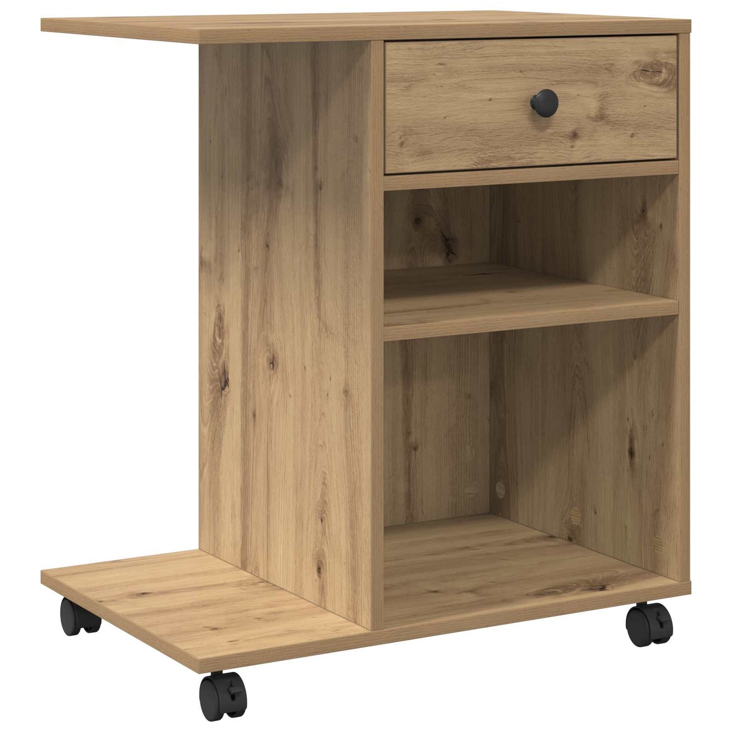 Meuble d'imprimante Uni Artisanat Chêne 60 x 40 x 68.5 cm