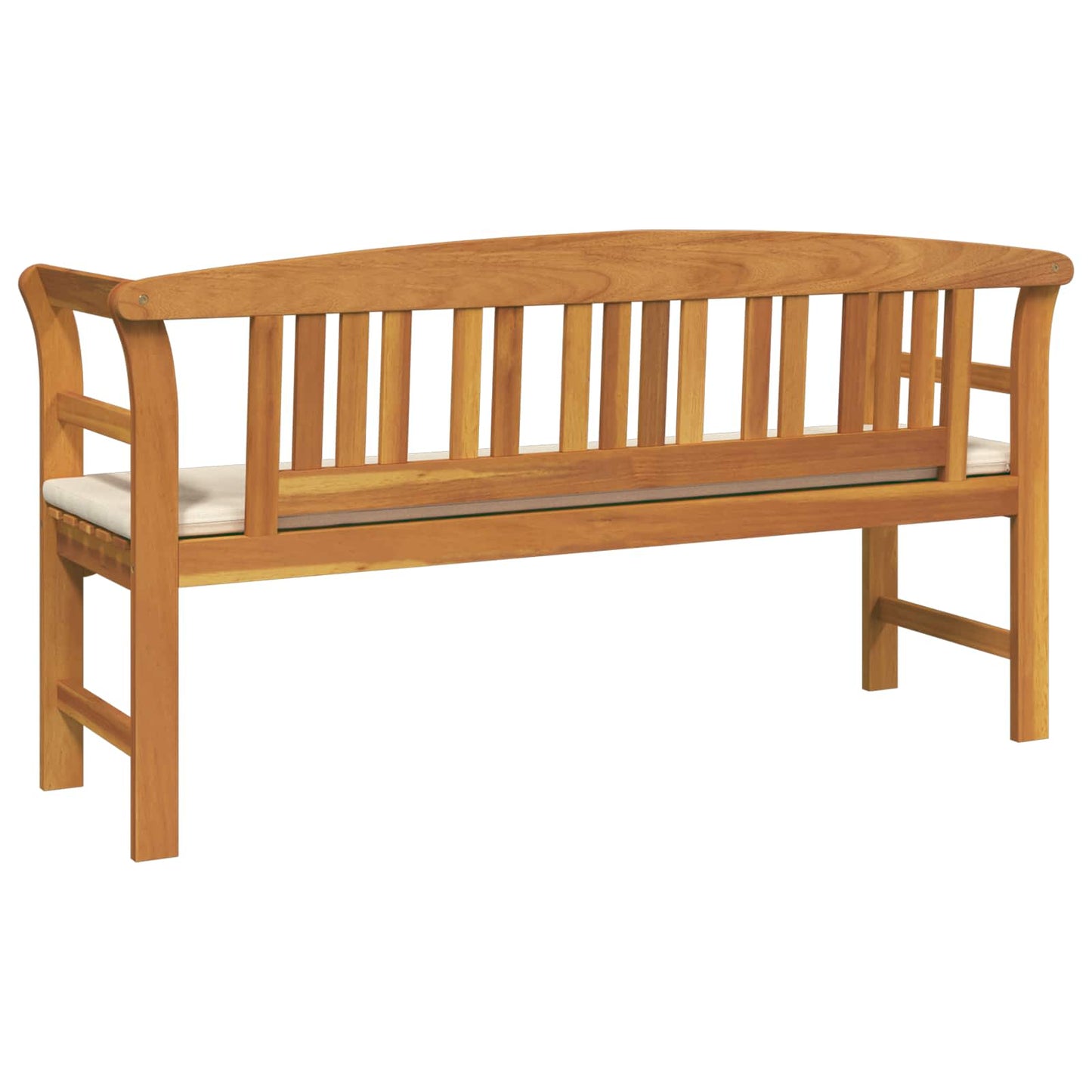 Bank Natürlicher Ölfinish 157 x 46 x 82,5 cm Massivholz Akazie