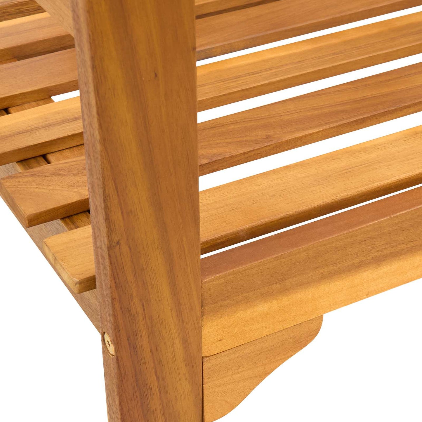 Bank Natürlicher Ölfinish 68,5 x 46 x 82,5 cm Massivholz Akazie