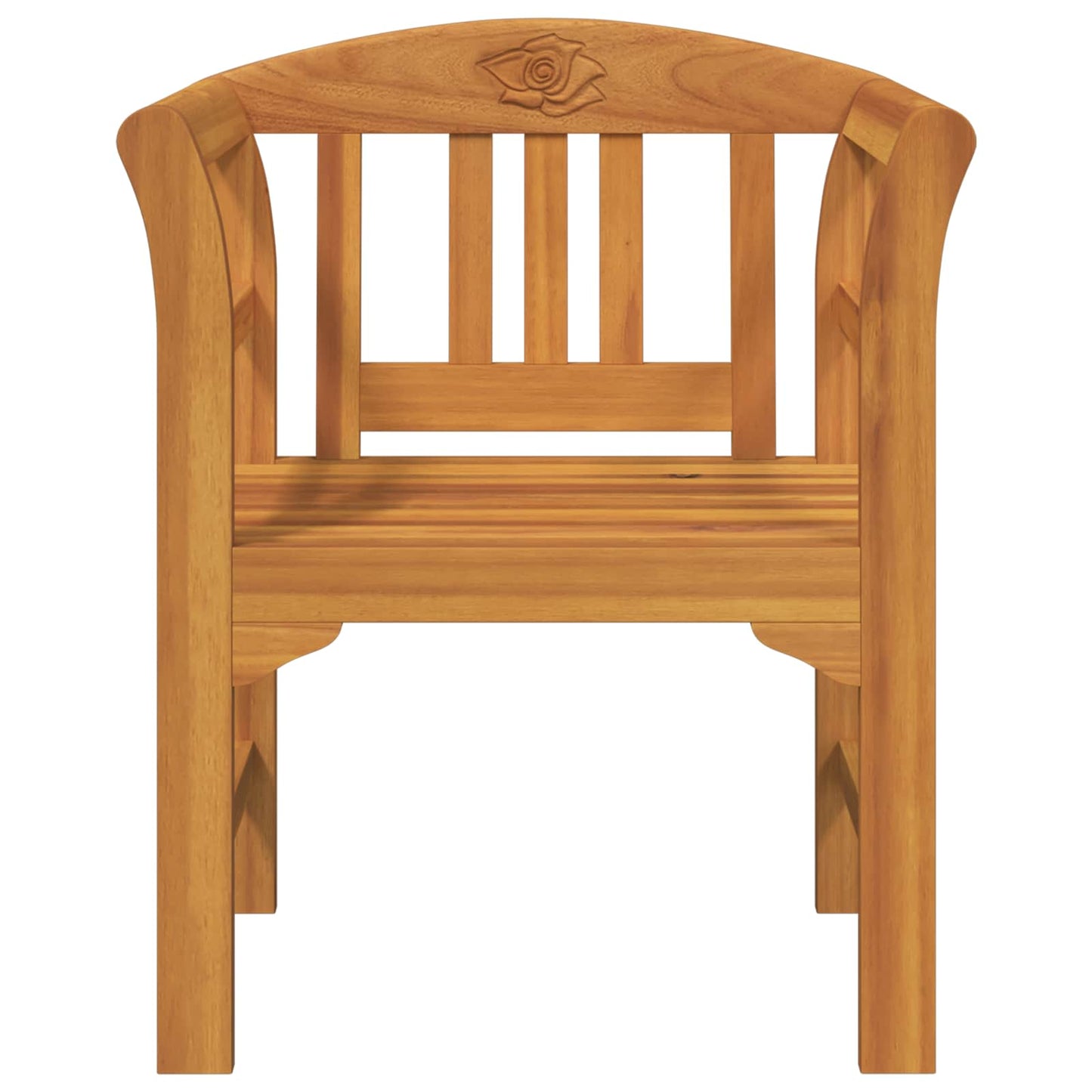 Bank Natürlicher Ölfinish 68,5 x 46 x 82,5 cm Massivholz Akazie