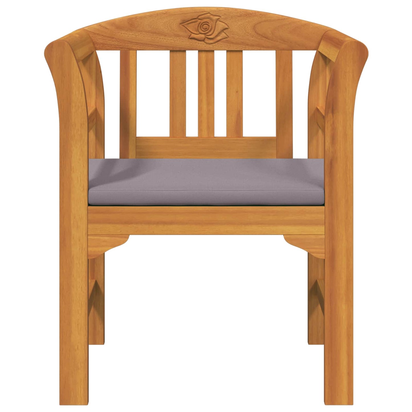Bank Natürlicher Ölfinish 68,5 x 46 x 82,5 cm Massivholz Akazie