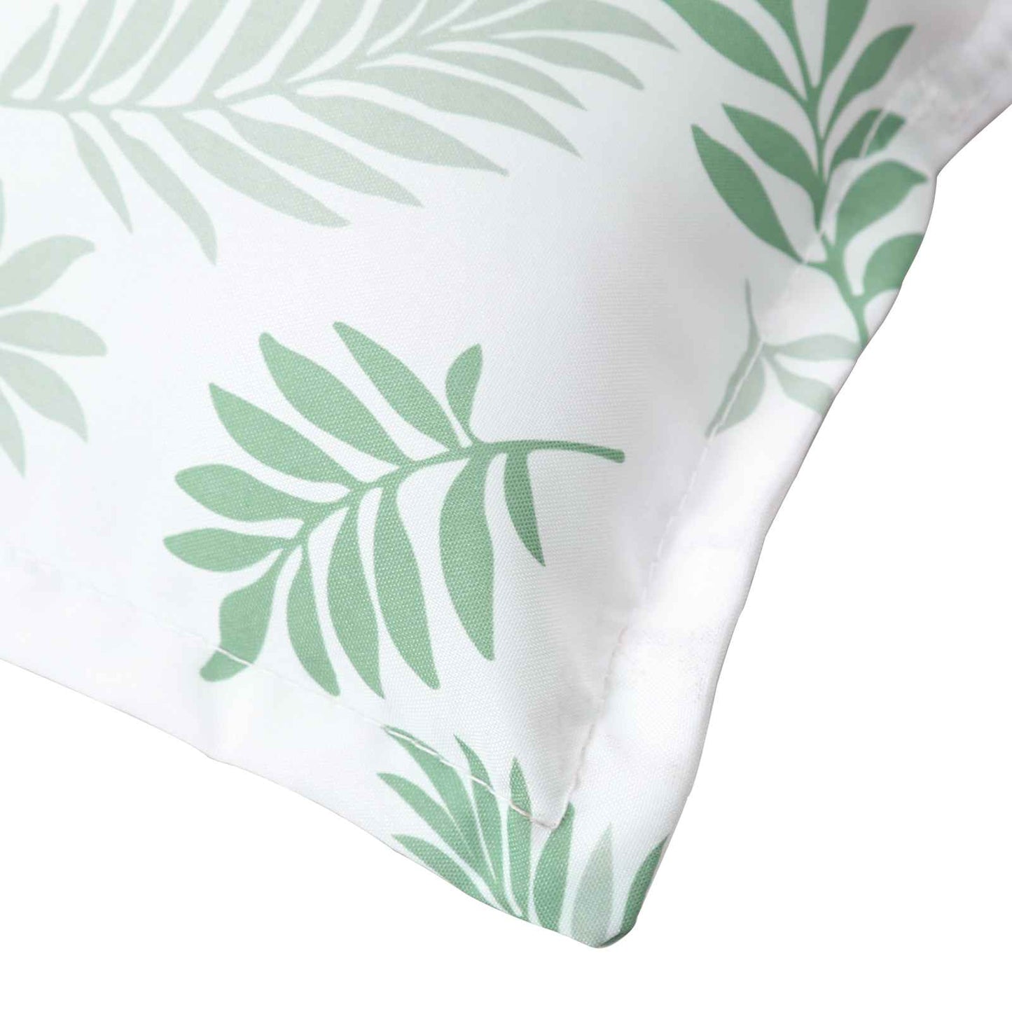 Lowback Stuhlpolster Blatt 6 pcs Weiß 100 x 50 x 7 cm Oxford