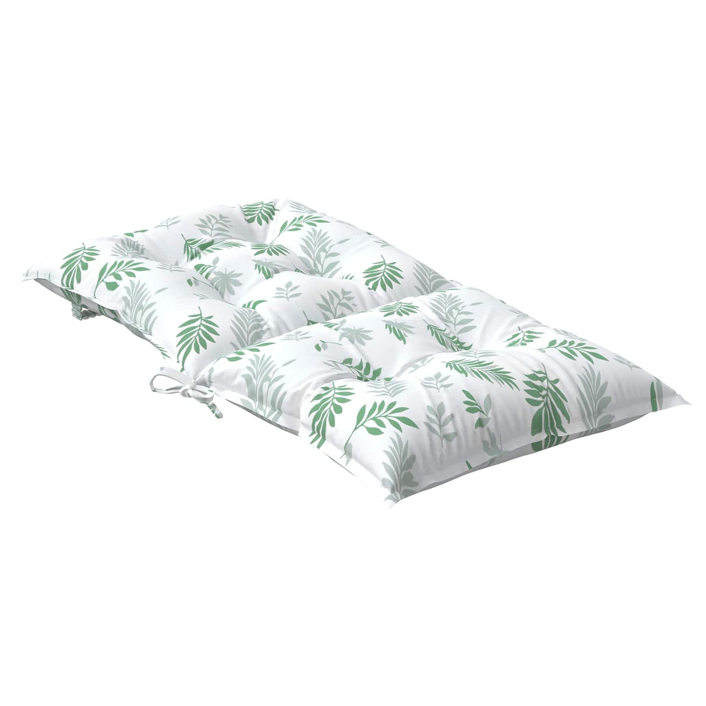 Lowback Stuhlpolster Blatt 6 pcs Weiß 100 x 50 x 7 cm Oxford