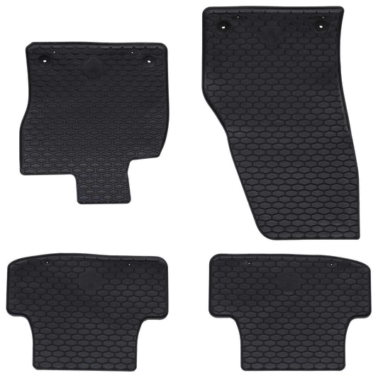 Autofußmatte 4 pcs Schwarz VW T-ROC TPE