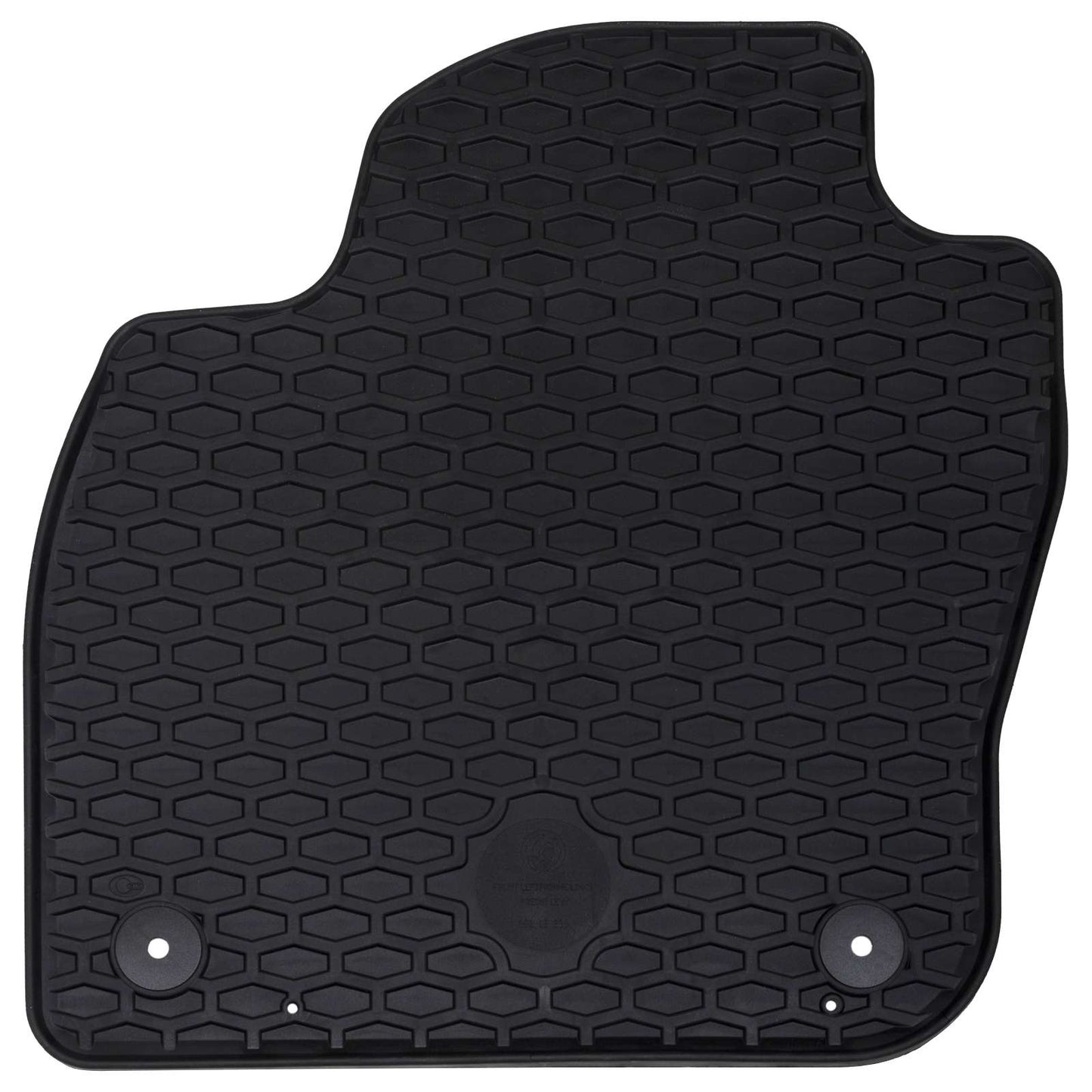 Car Floor Mat 4 pcs Black VW T-CROSS TPE