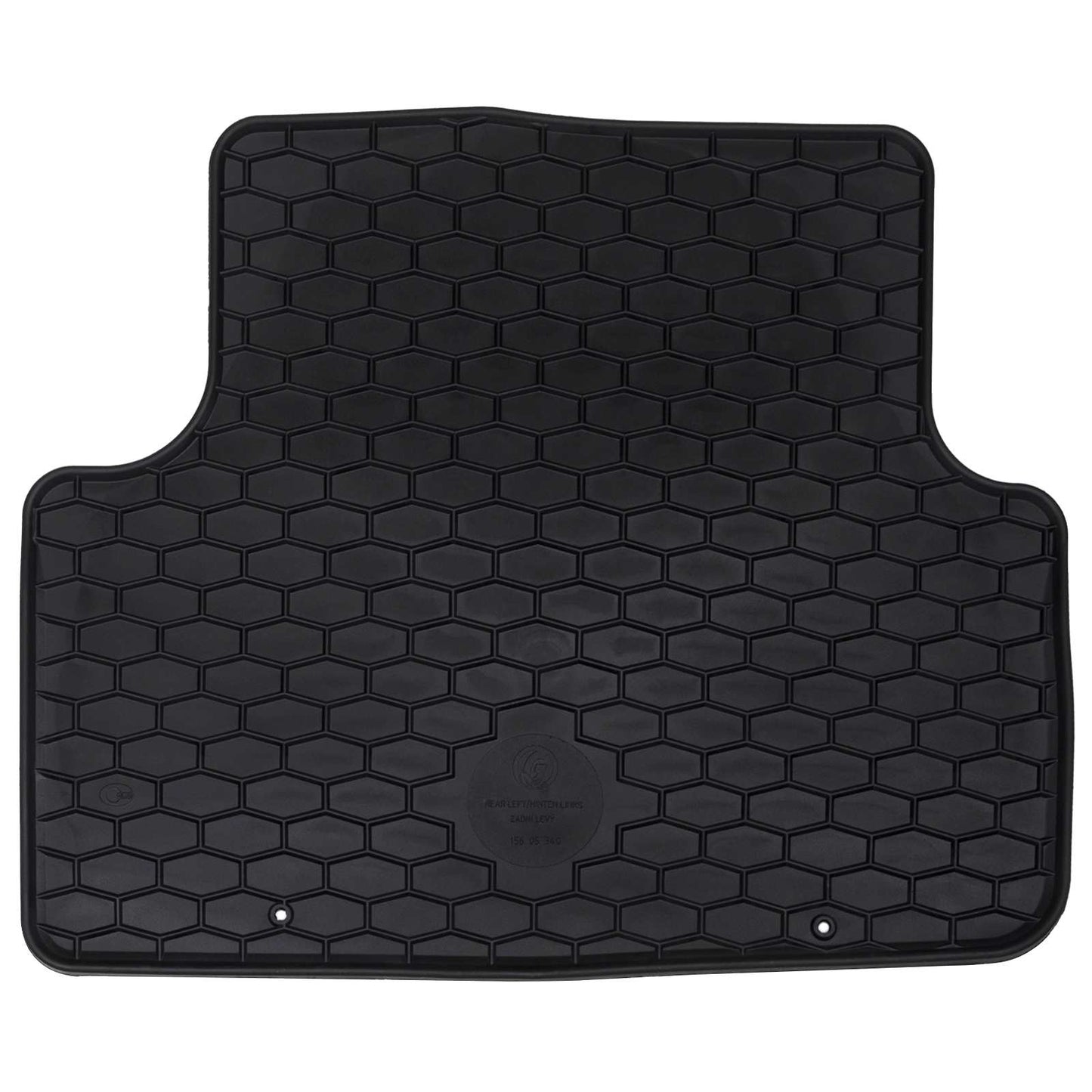 Car Floor Mat 4 pcs Black VW T-CROSS TPE