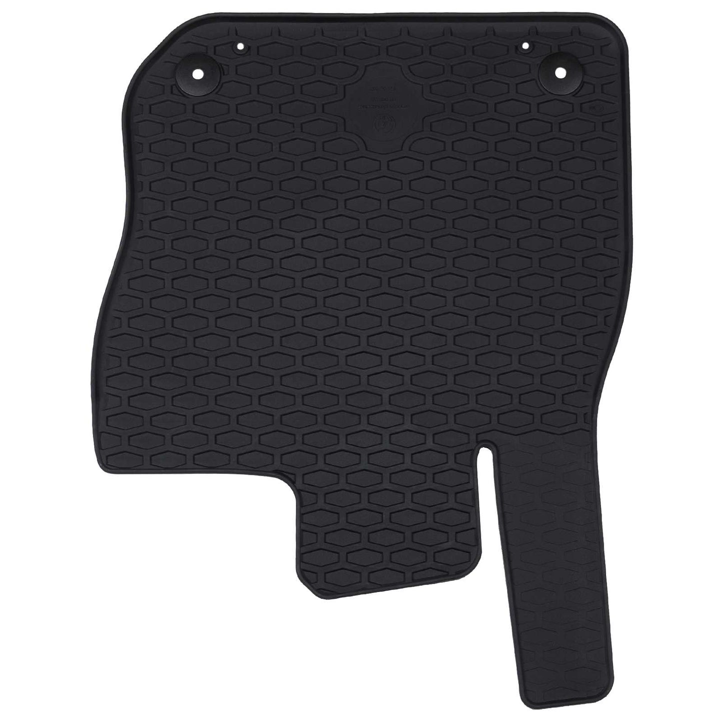 Tapis de sol voiture 4 pcs Noir TPE