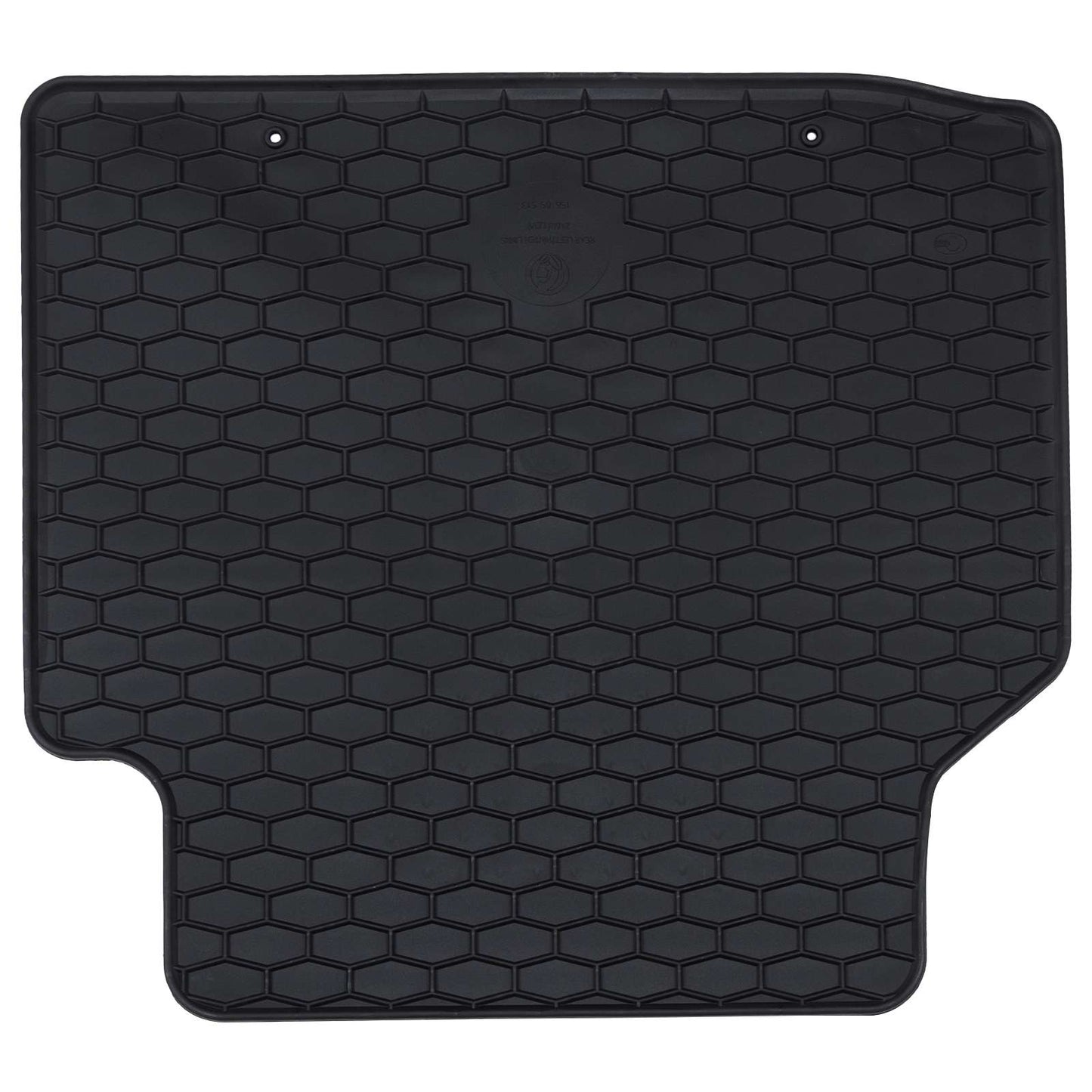 Autofußmatte 4 pcs Schwarz Gummi