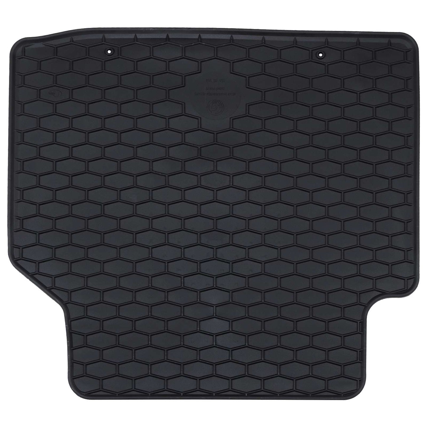 Autofußmatte 4 pcs Schwarz Gummi