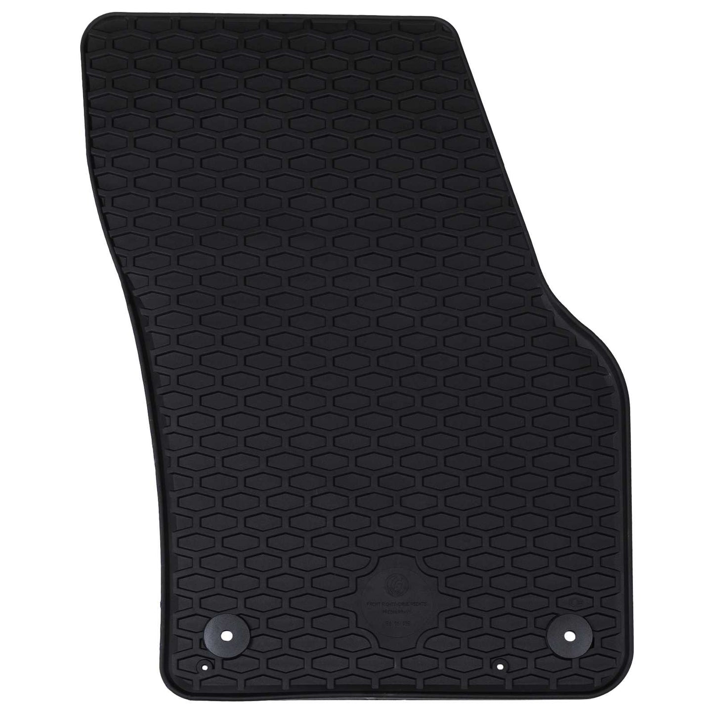 Tapis de sol voiture 4 pcs noir VW TIGUAN TDI caoutchouc