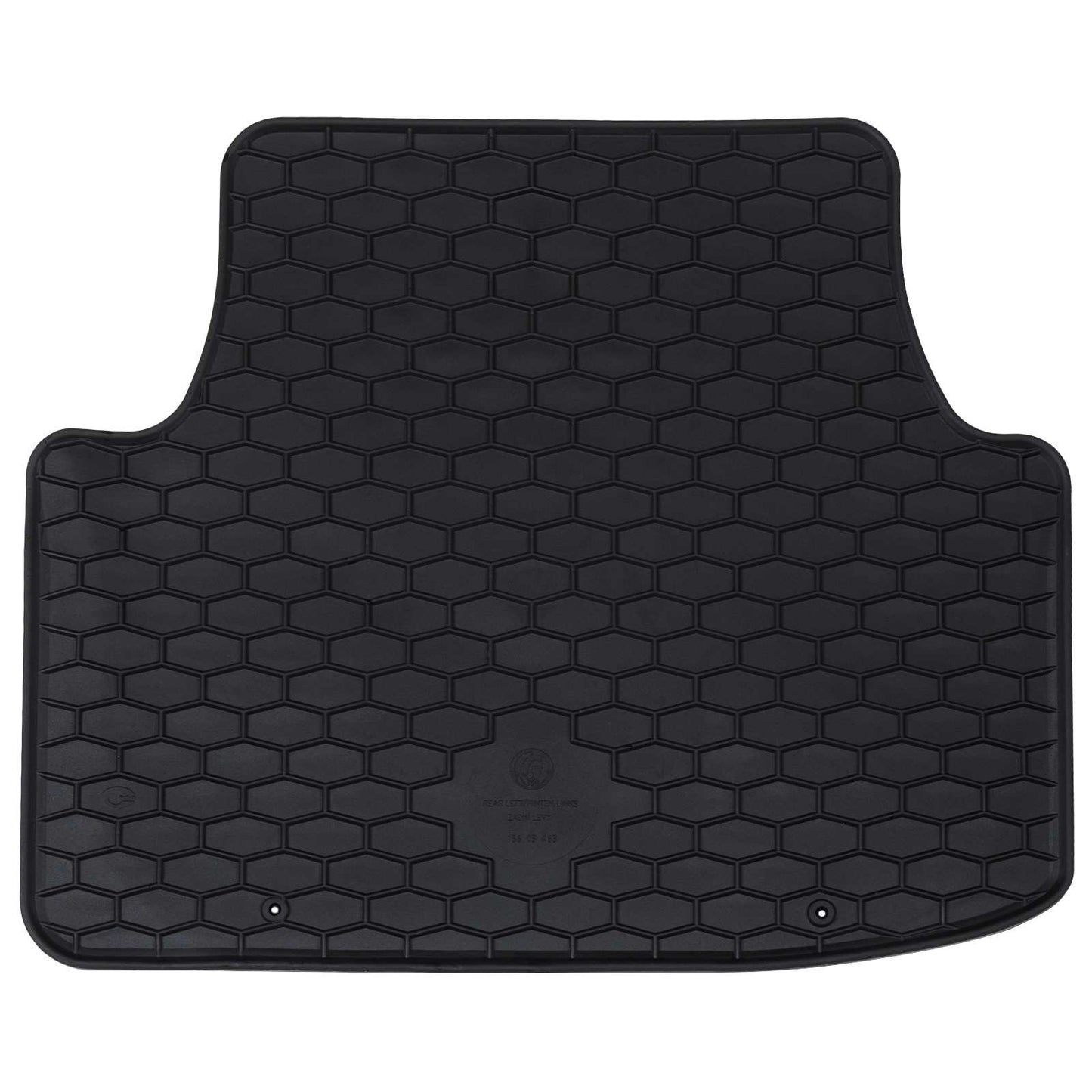Tapis de sol voiture 4 pcs noir VW TIGUAN TDI caoutchouc