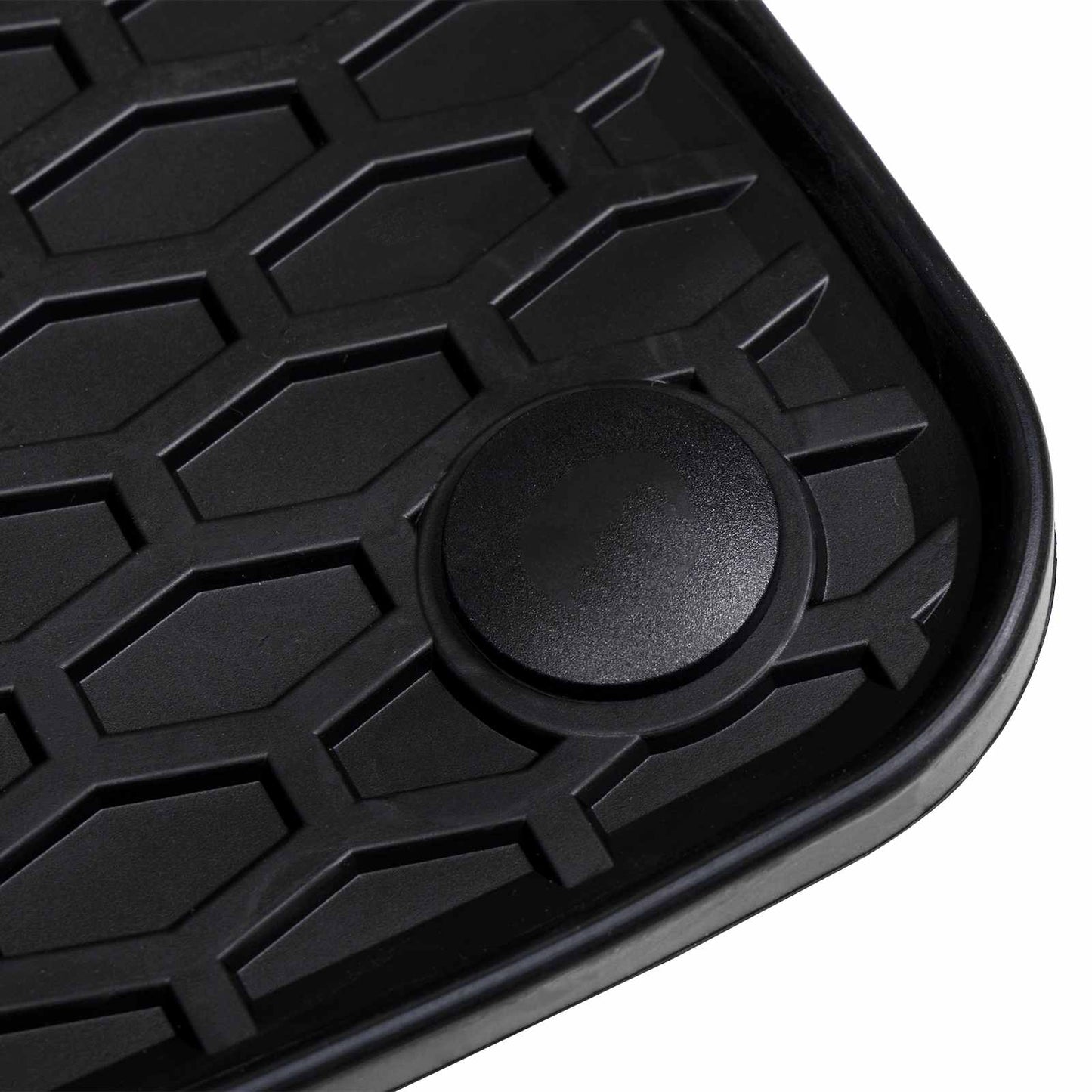 Tapis de sol voiture 2 pcs Noir compatible Mercedes SPRINTER Caoutchouc