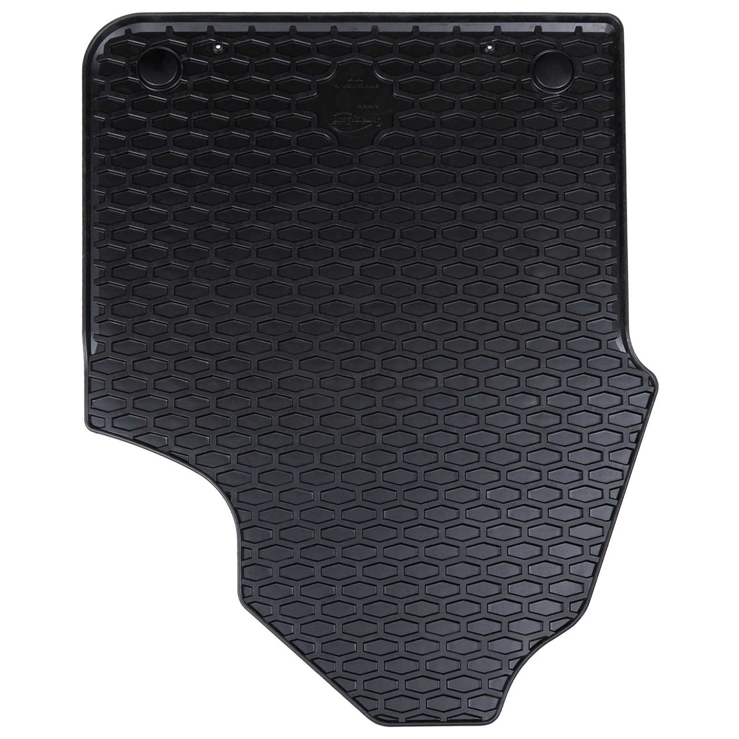 Tapis de sol voiture 2 pcs Noir compatible Mercedes SPRINTER Caoutchouc