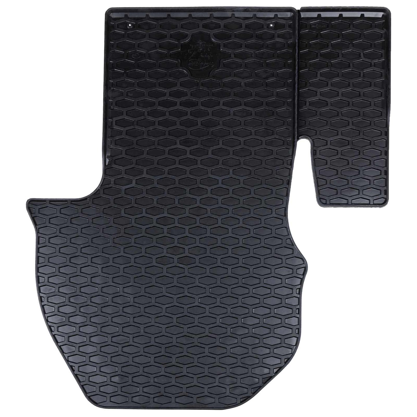 Tapis de sol voiture 2 pcs Noir compatible Mercedes SPRINTER Caoutchouc
