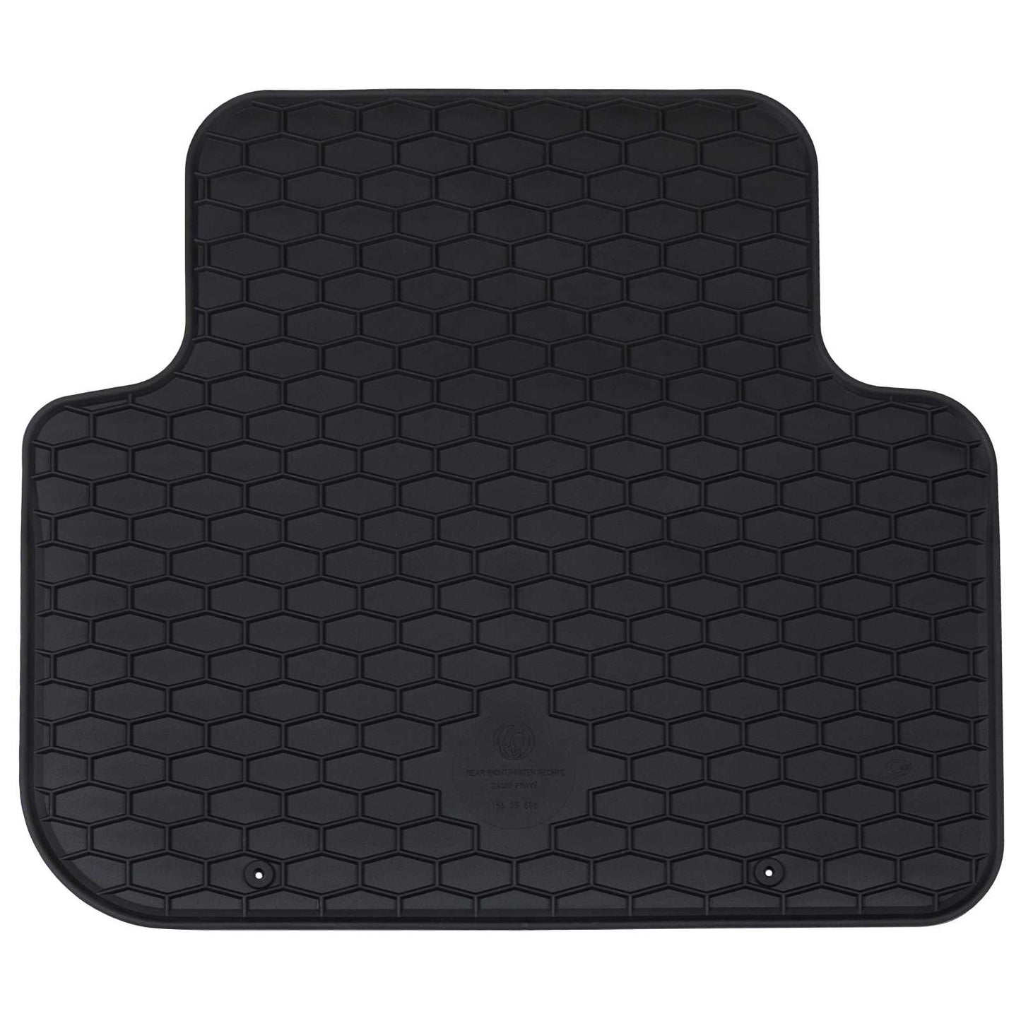Tapis de sol voiture 4 pcs Noir compatible Audi Q3 caoutchouc