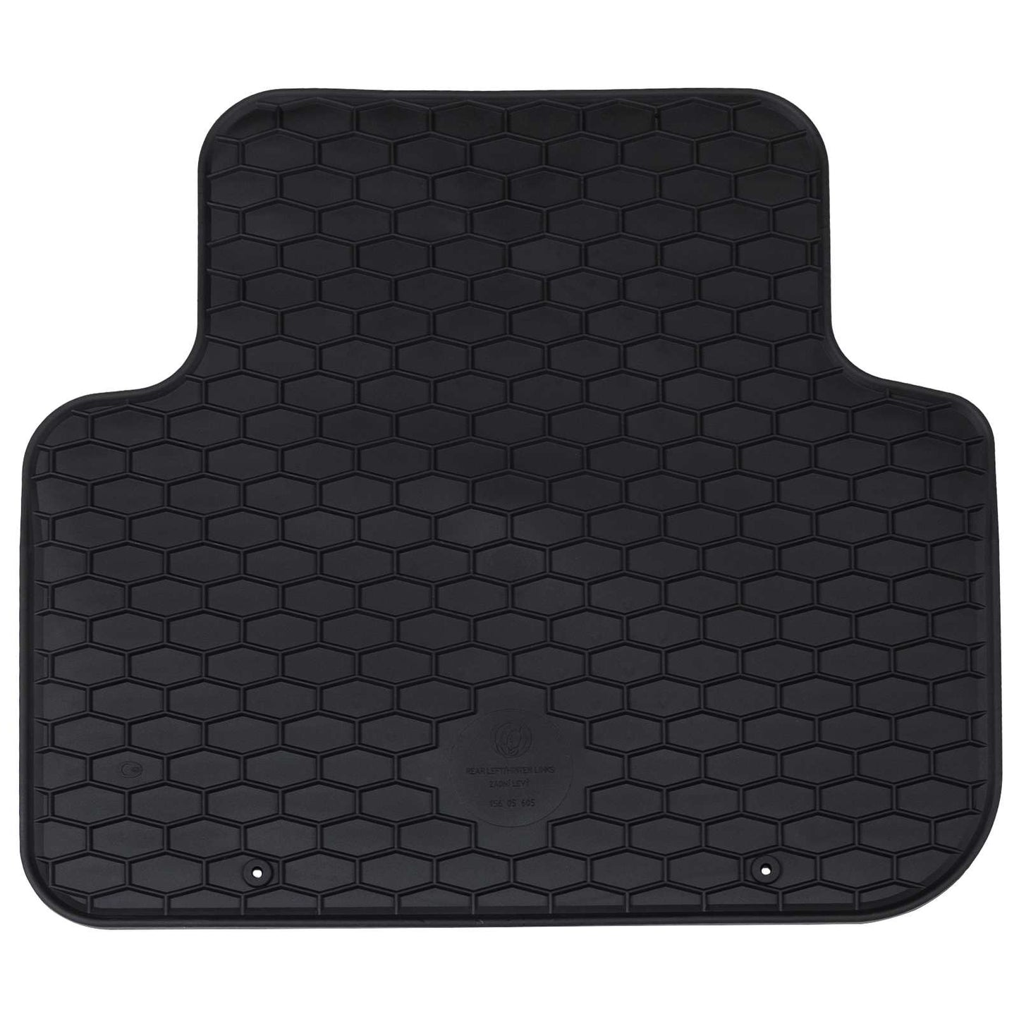 Tapis de sol voiture 4 pcs Noir compatible Audi Q3 caoutchouc