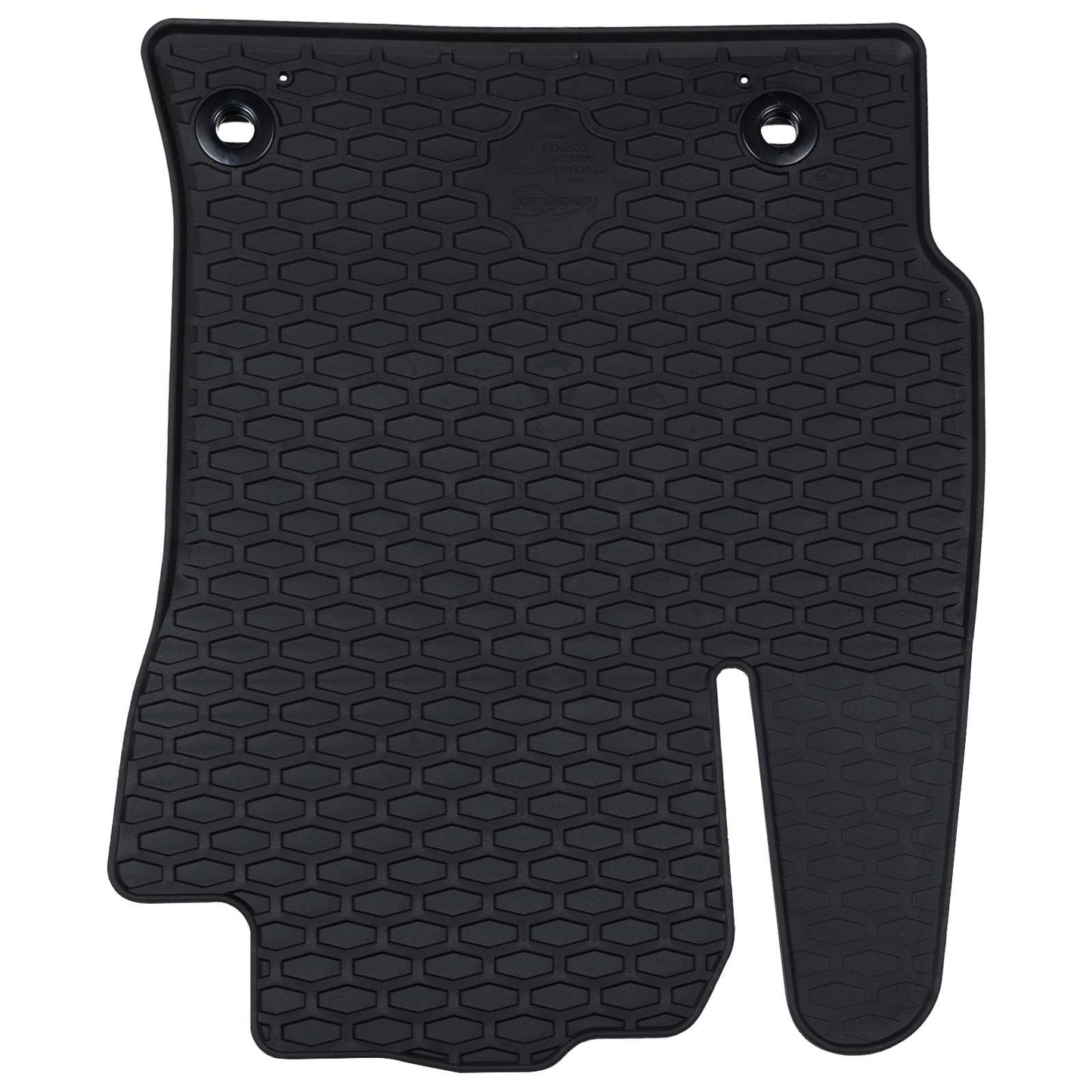 Tapis de sol voiture 4 pcs Noir Caoutchouc