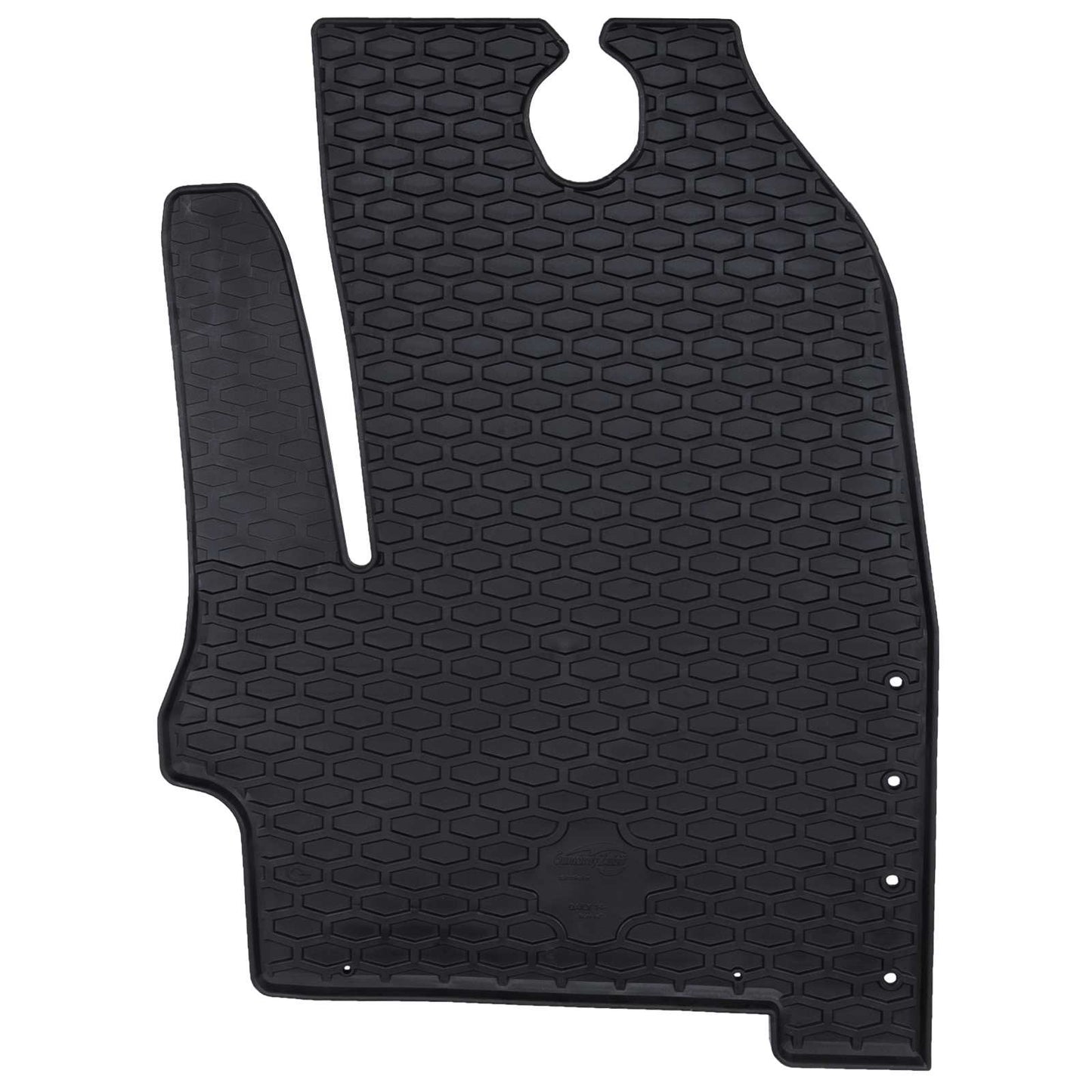 Autofußmatte 3 pcs Schwarz Iveco DAILY Gummi