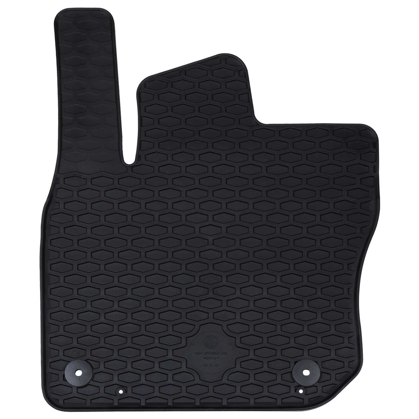 Autofußmatte 4 pcs Schwarz Škoda KODIAQ TDI Gummi