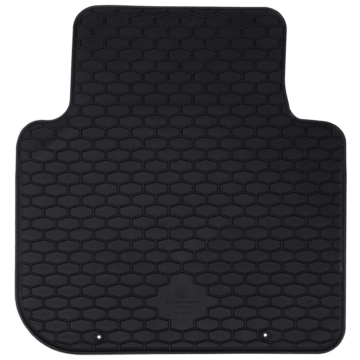 Autofußmatte 4 pcs Schwarz Škoda KODIAQ TDI Gummi